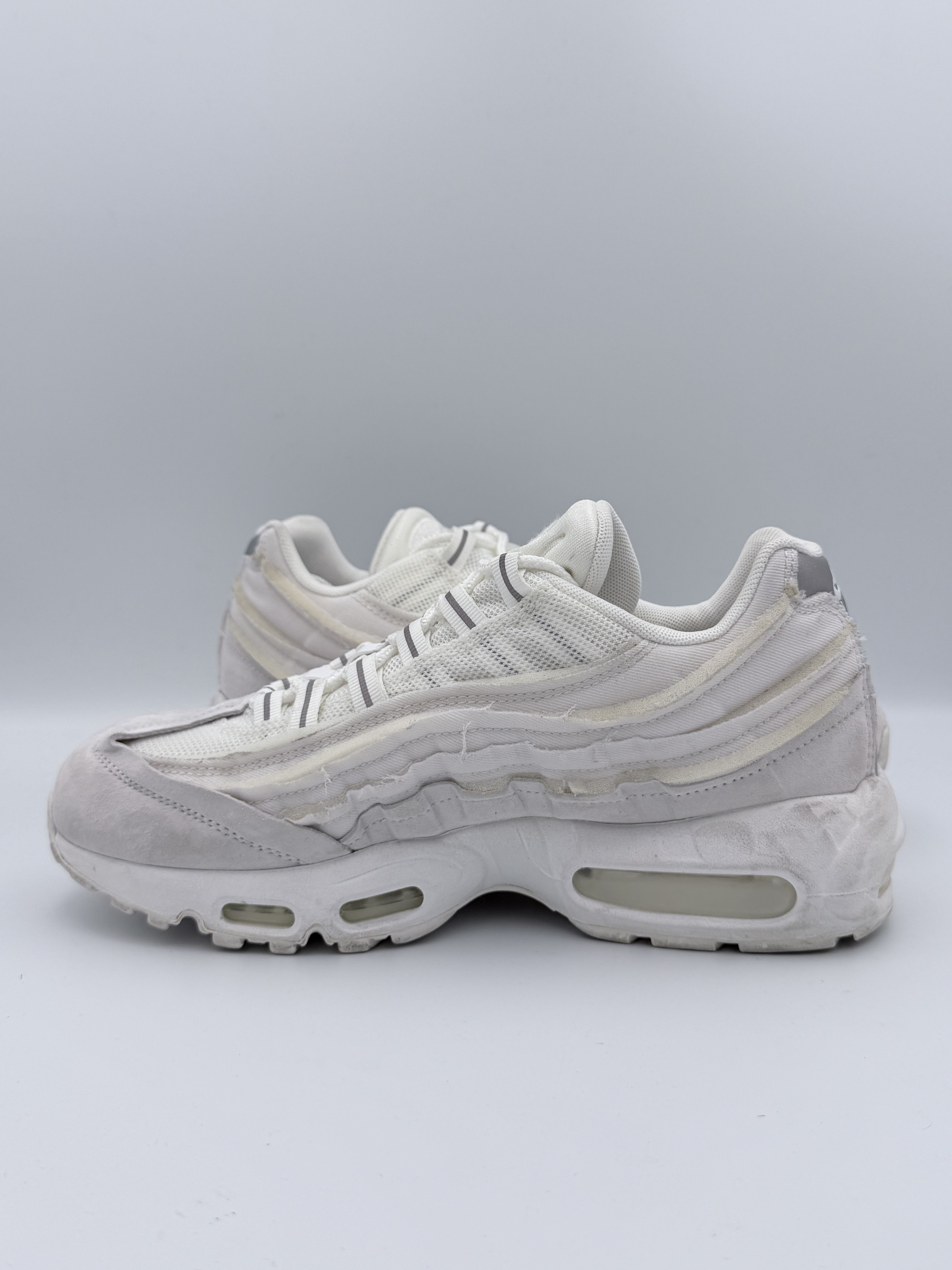 Comme des Garcons × Nike Comme des Garcons Nike Air Max 95 White Size US 8 / EU 41 - 7 Thumbnail