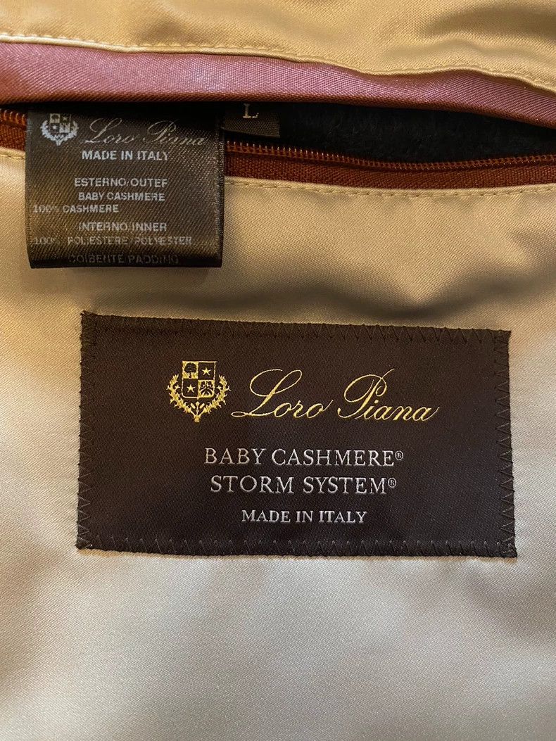 Loro Piana LORO PIANA A small cashmere cotton coat Size US L / EU 52-54 / 3 - 6 Thumbnail