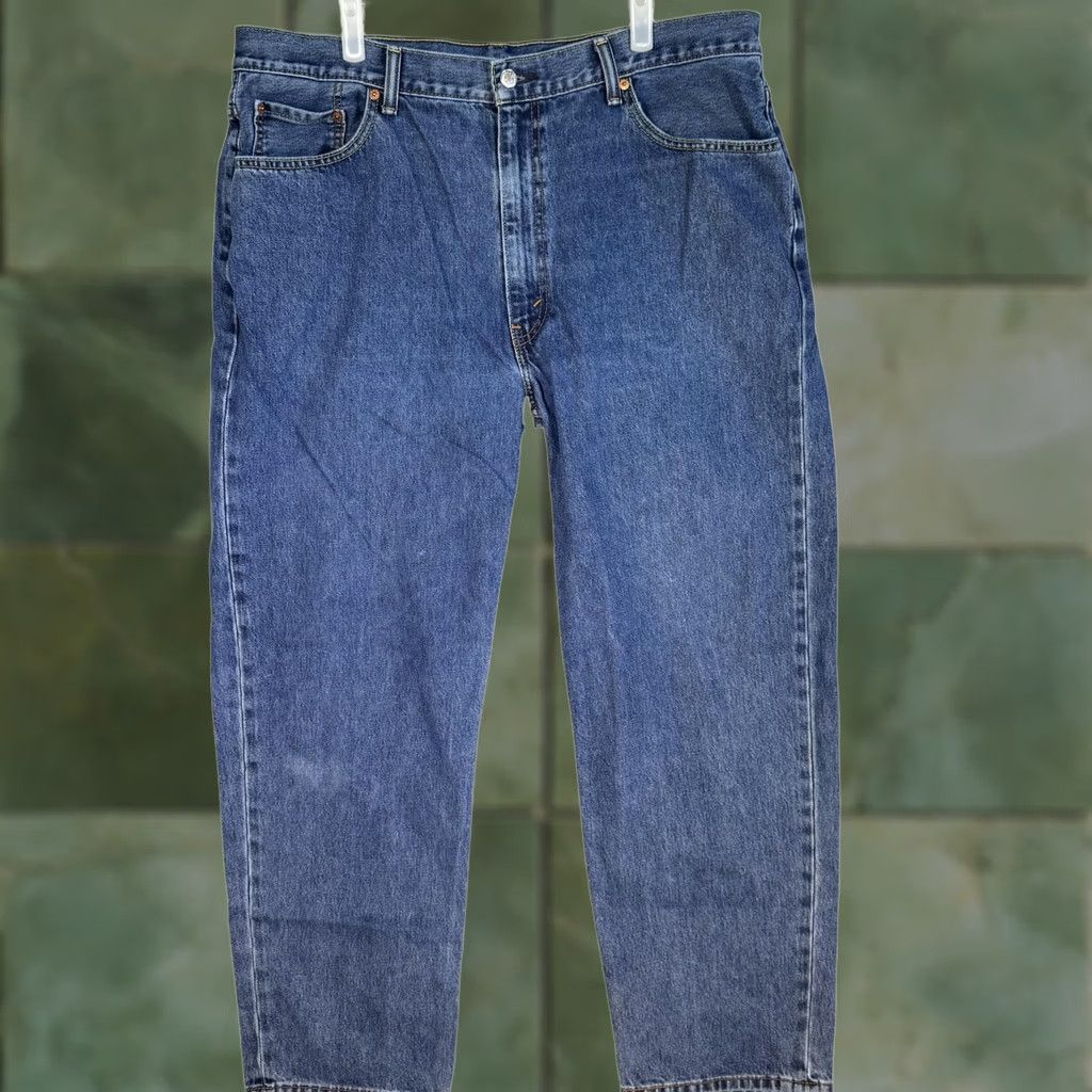 Levi's Levi's 550 Jeans Mens 42x32 Blue Relaxed Tapered Leg Denim Pants High Rise Vintage No Size US 42 / EU 58 - 1 Thumbnail