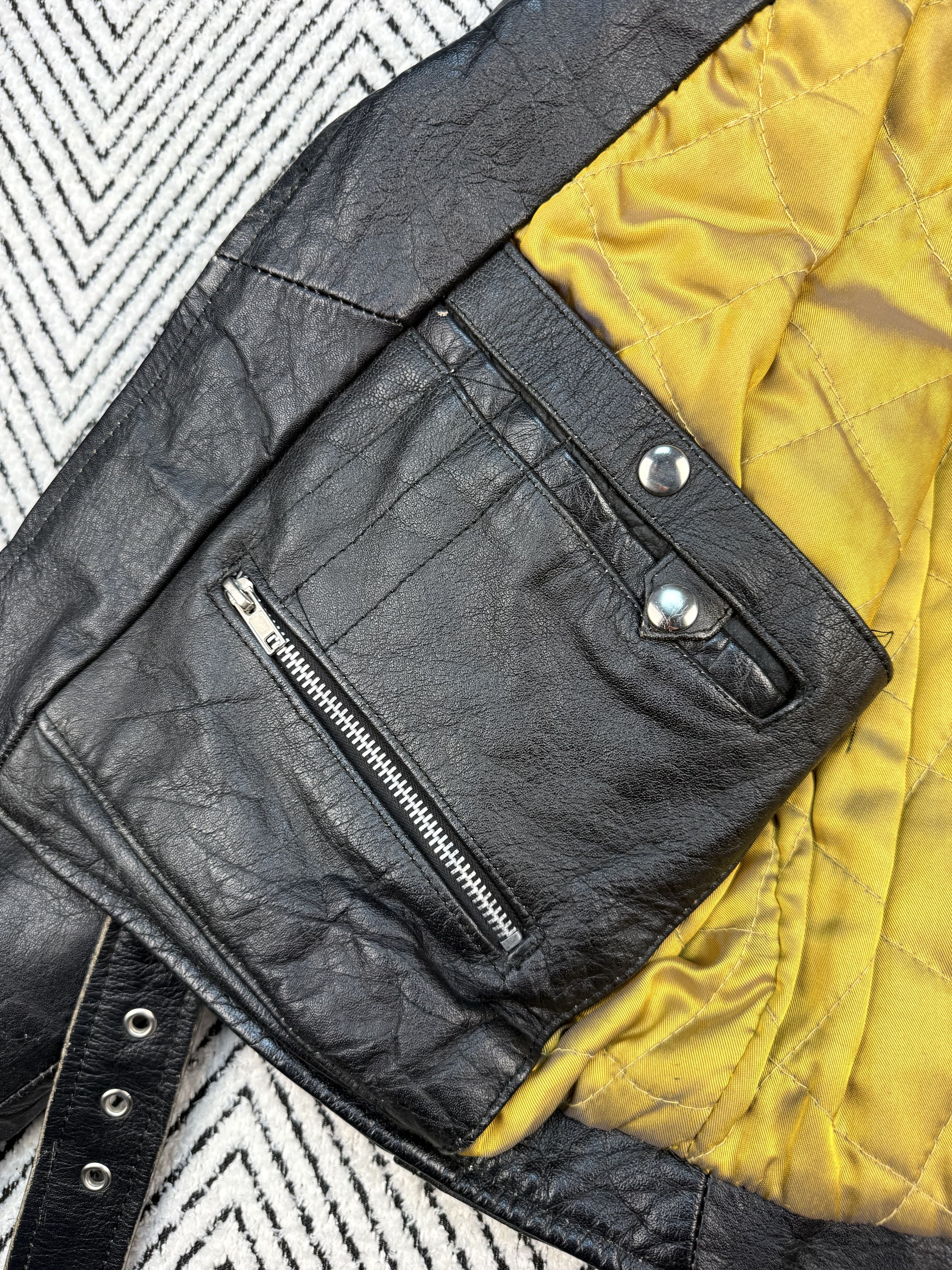 Vintage Vintage Motorcycle biker leather jacket Size US M / EU 48-50 / 2 - 10 Thumbnail