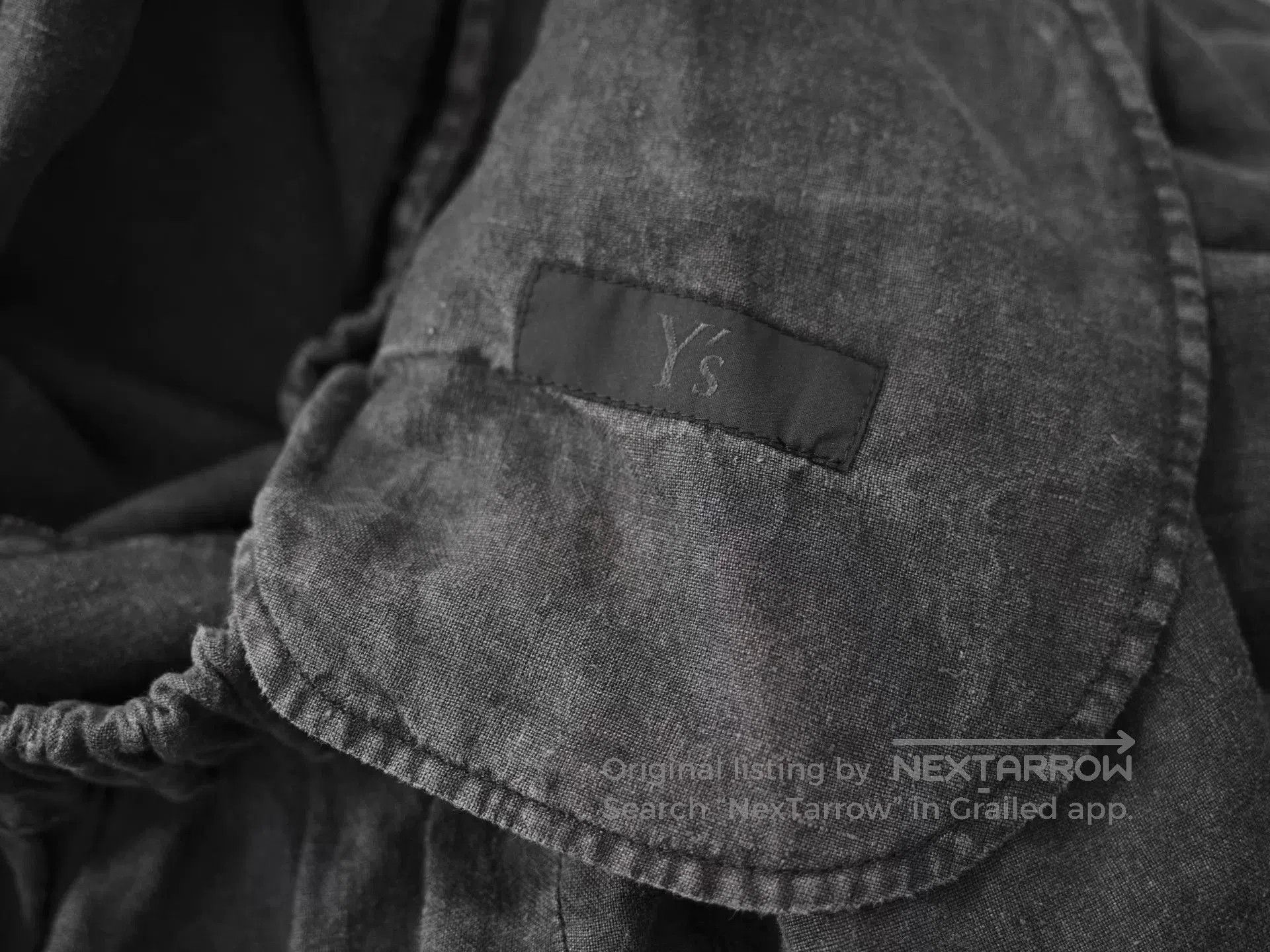 Y's Y's Yokohama Mud Dyed Linen Skirt. Size 26" / US 2 / IT 38 - 8 Thumbnail