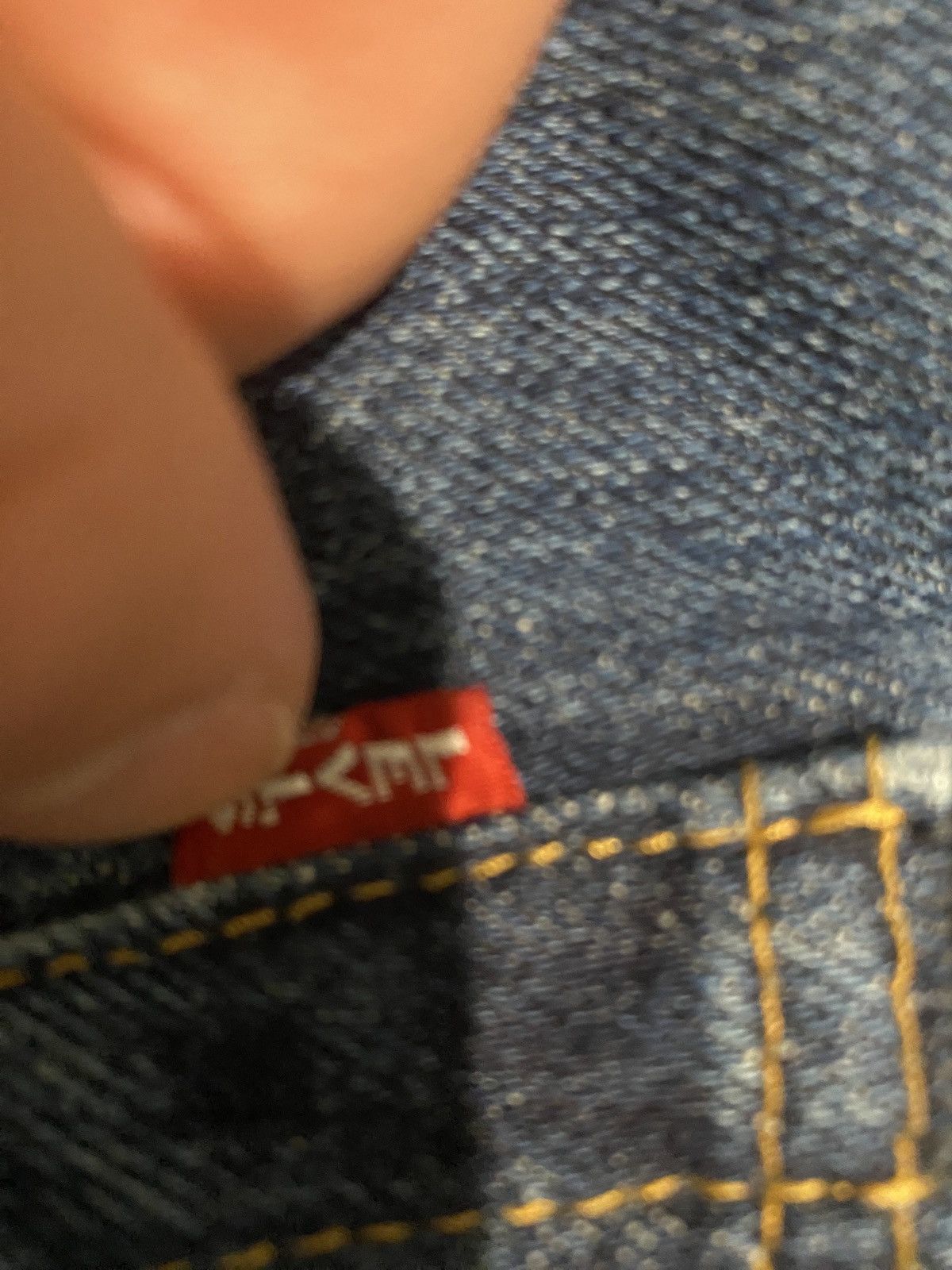 Levi's × Vintage Big E Vintage Levi's 501 Redline Jeans Selvedge 40x32 Size US 40 / EU 56 - 7 Thumbnail