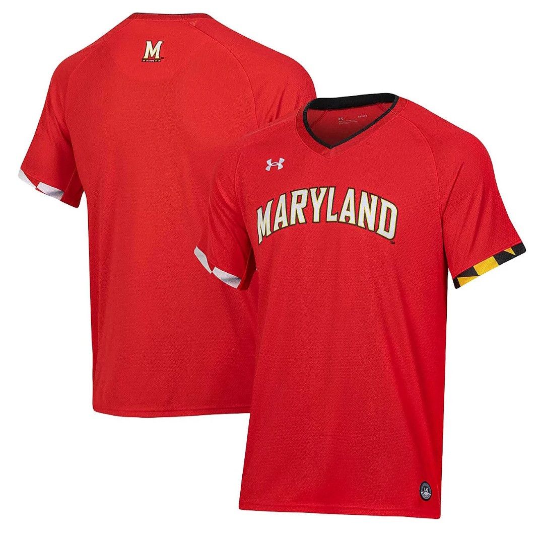 Under Armour Armour Maryland Terrapins Softball Men Size Medium Size US M / EU 48-50 / 2 - 1 Thumbnail