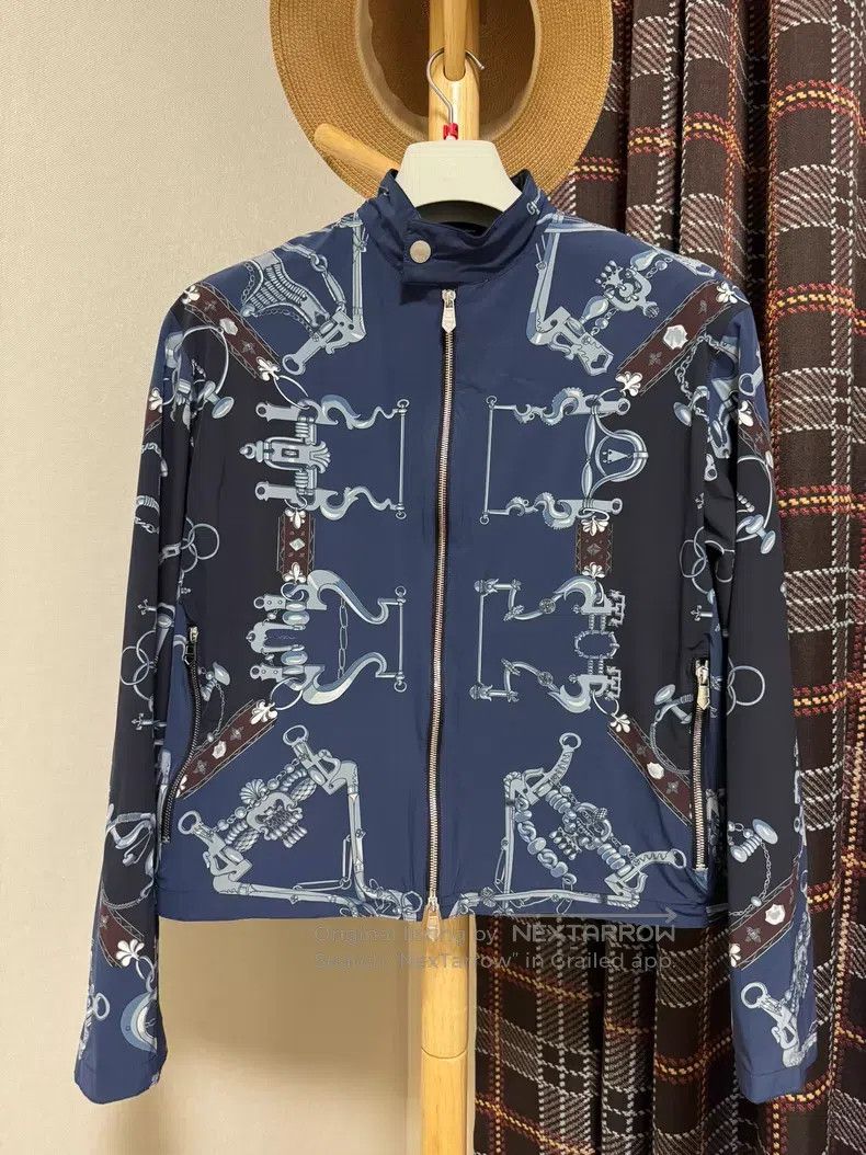 Hermes Hermes Stand Collar Jacket Coat, Raglan Sleeves Size US S / EU 44-46 / 1 - 1 Thumbnail