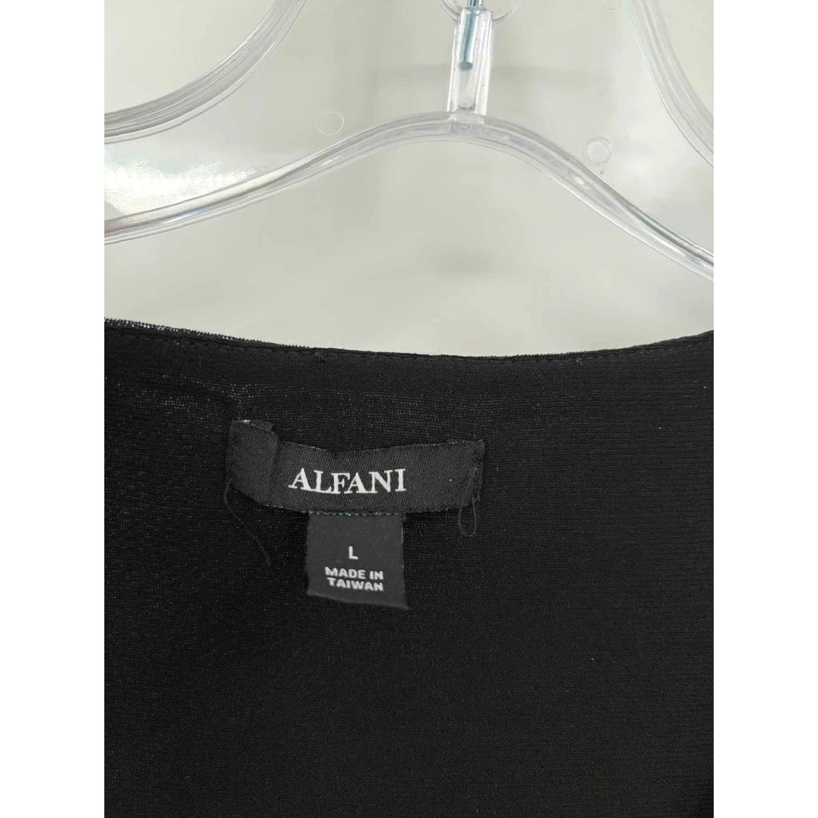 Alfani Alfani Black Tank Top Large Mens? Size L / US 10 / IT 46 - 3 Thumbnail