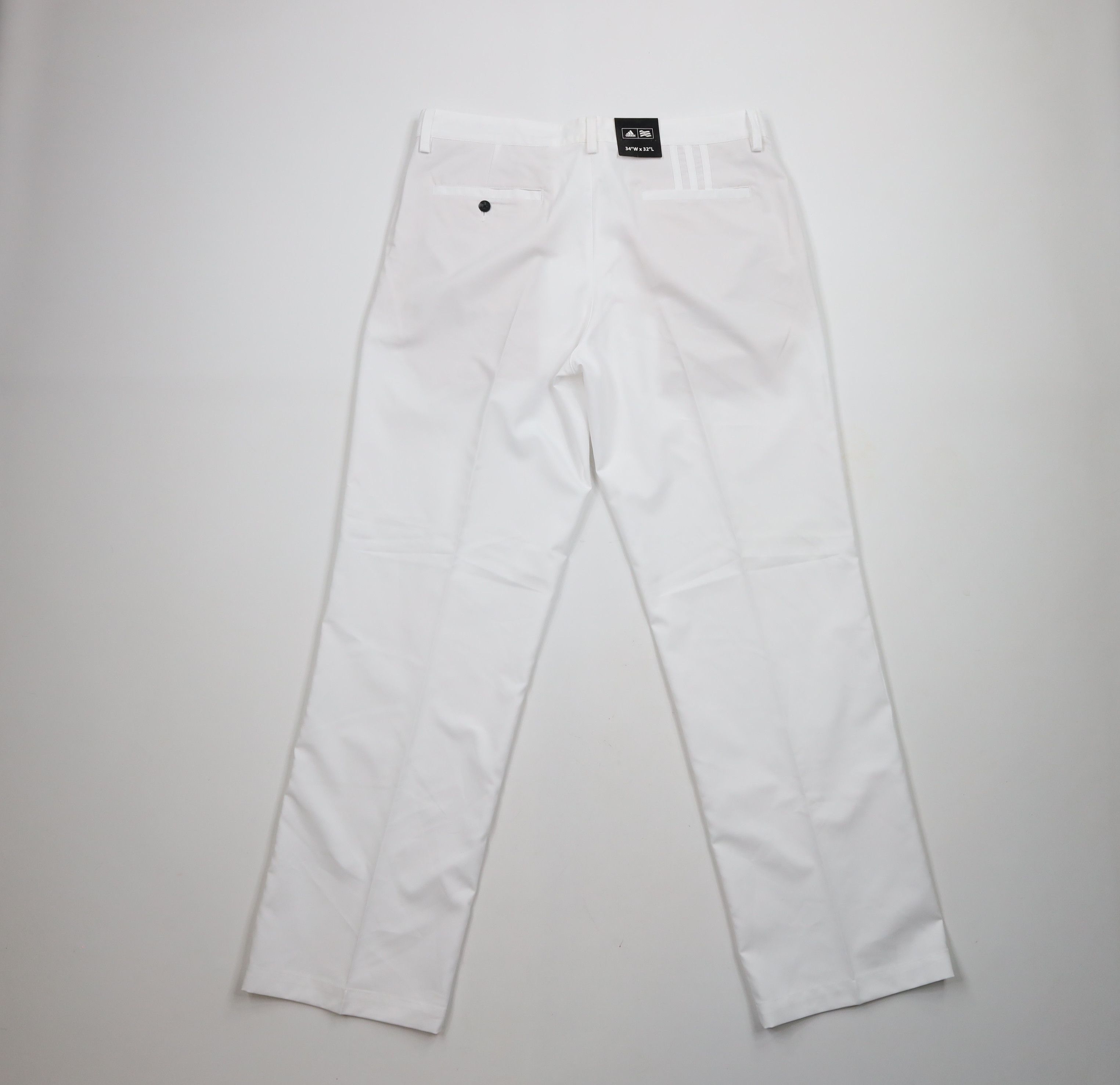 Adidas × Vintage New Adidas Golf Tech Wide Leg Golfing Chino Pants White Size US 34 / EU 50 - 9 Thumbnail