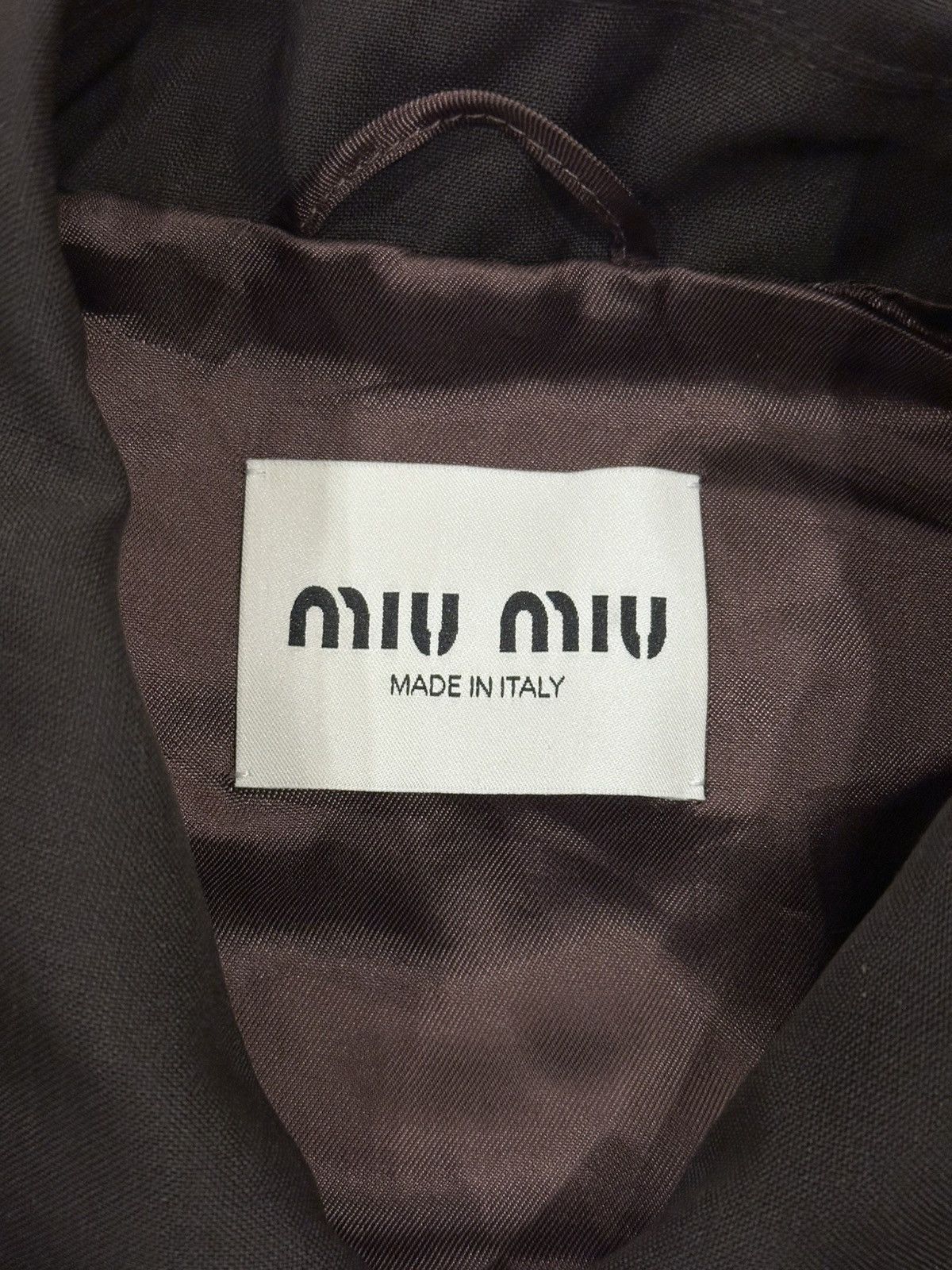 Miu Miu Miu Miu Mohair Blouson Zip Bomber Ebony Brown Light Jacket Size M / US 6-8 / IT 42-44 - 8 Thumbnail