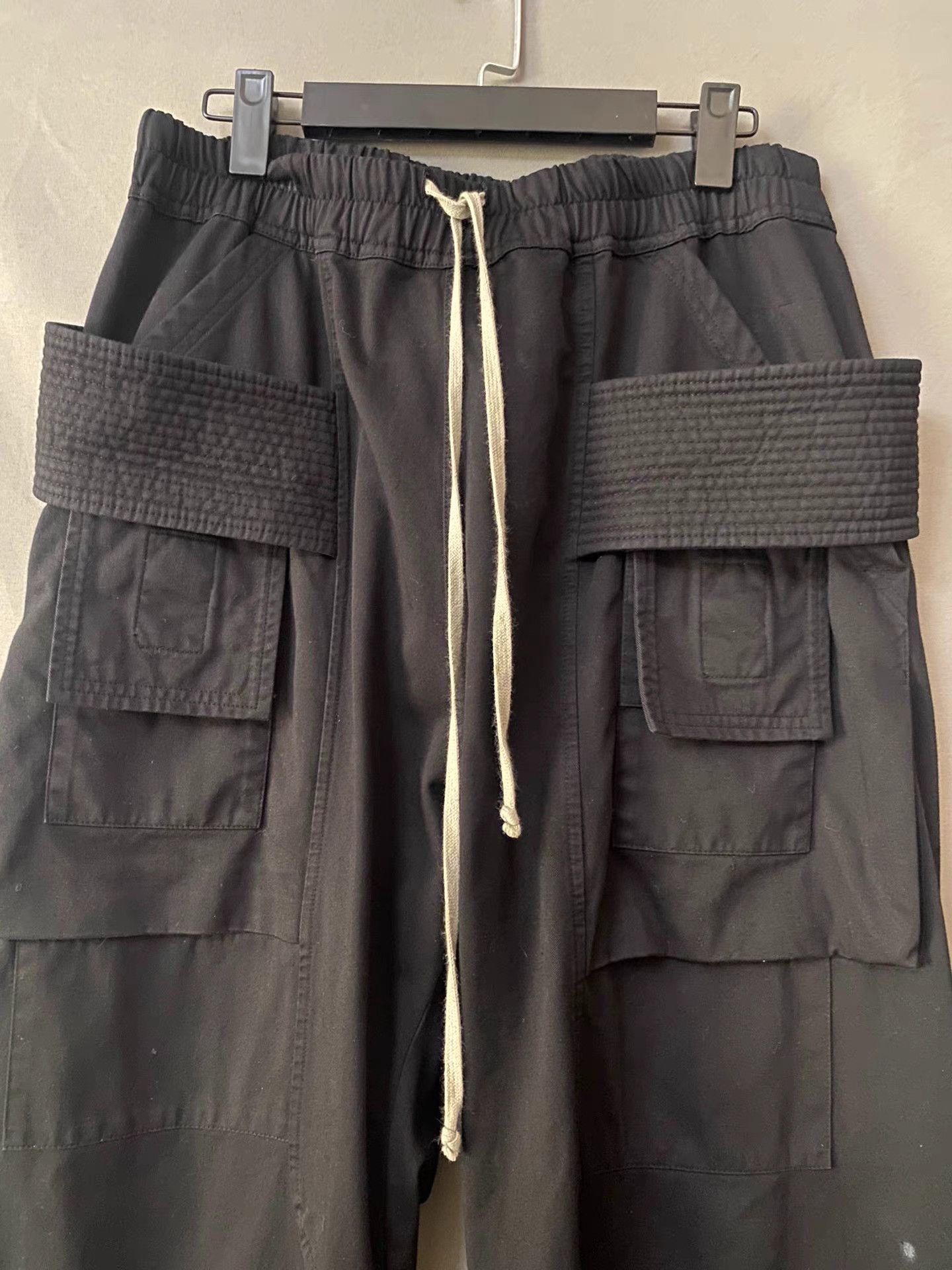 Rick Owens Rick Owens Double Hoop Wide Leg Pants Size US 33 - 3 Thumbnail