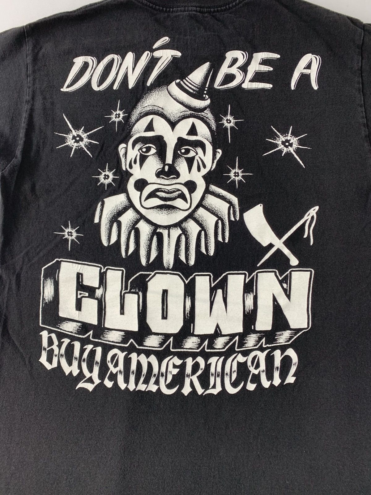 Rusty Rusty Butcher Buy American Clown Graphic Screen Tee Tshirt Size US M / EU 48-50 / 2 - 5 Thumbnail