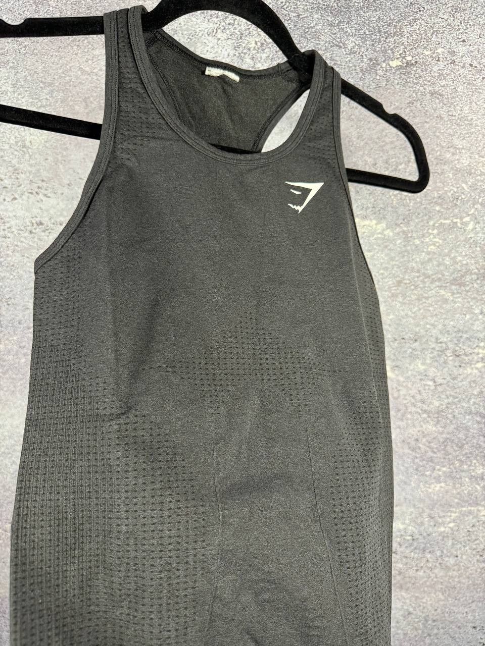 Gymshark Gymshark onyx women Tank Top Sleeveless Black Small Size S / US 4 / IT 40 - 4 Thumbnail