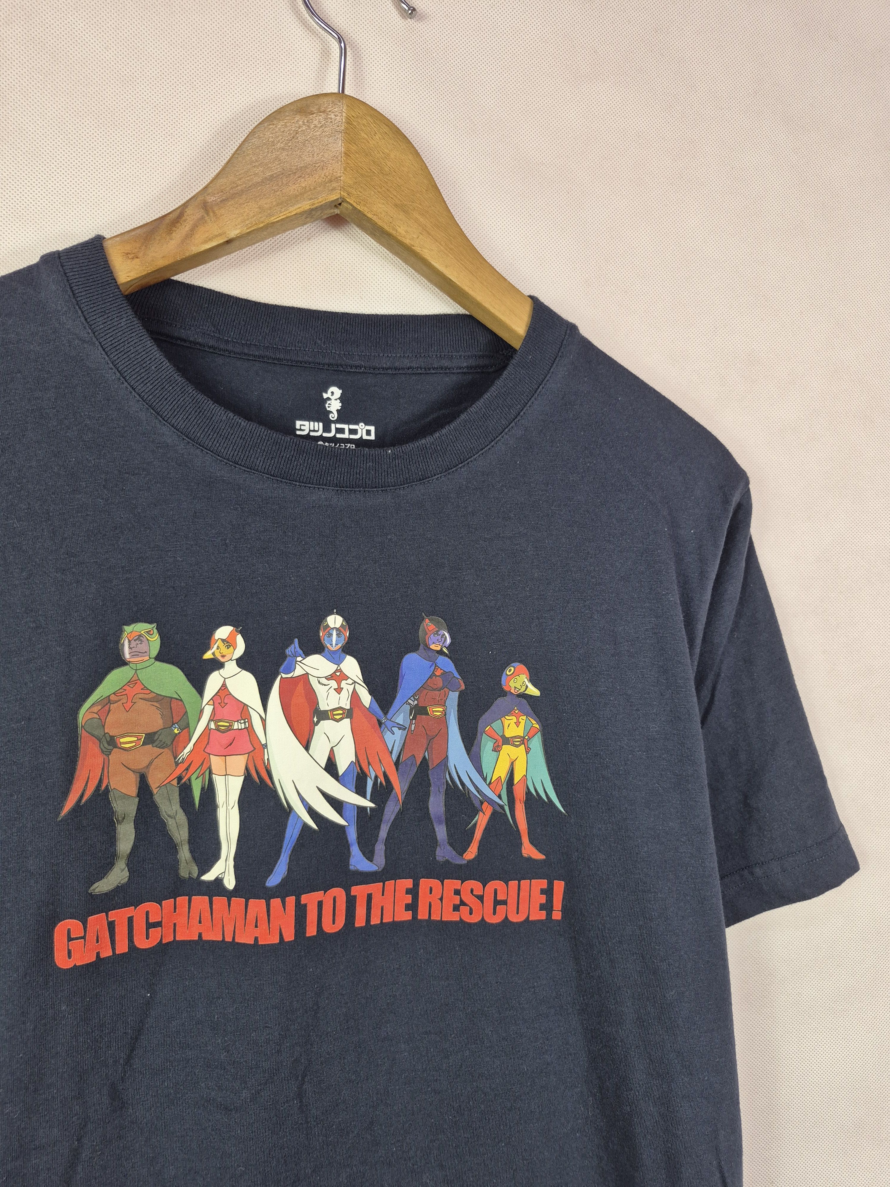 Anime 🔥 Gatchaman Japanese Anime Cartoon Sci FiTee Size US M / EU 48-50 / 2 - 2 Thumbnail