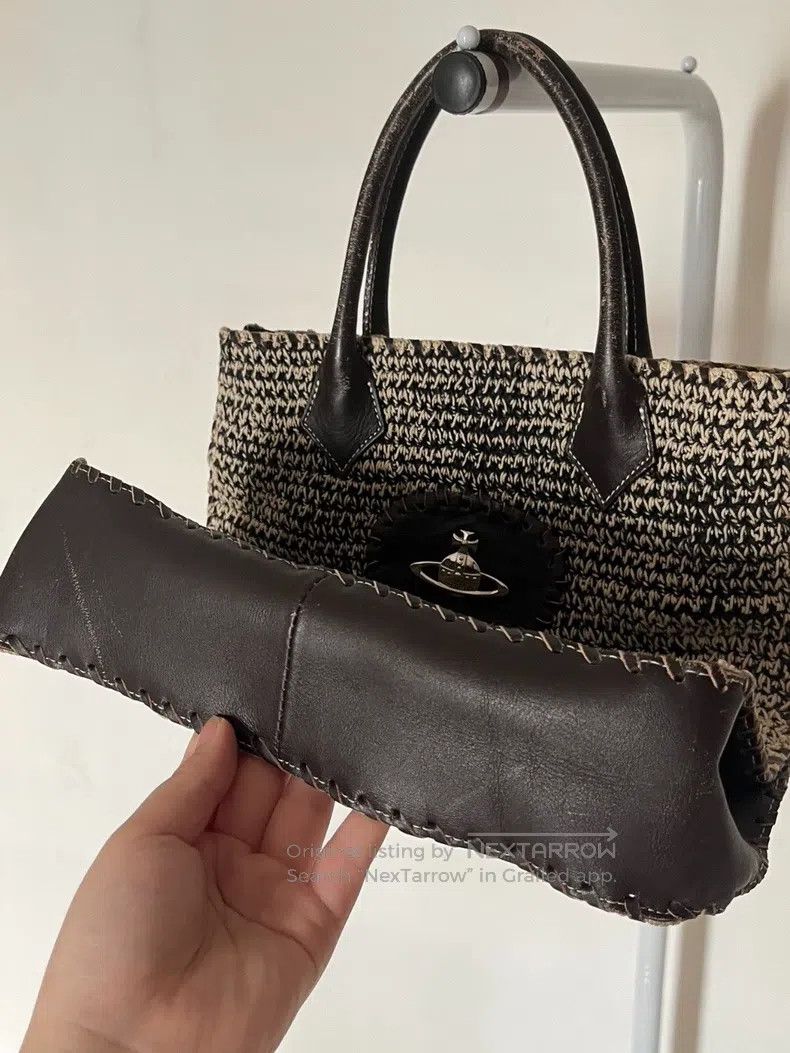 Vivienne Westwood Vivienne Westwood size os Black woven style, silver Saturn Size ONE SIZE - 5 Thumbnail