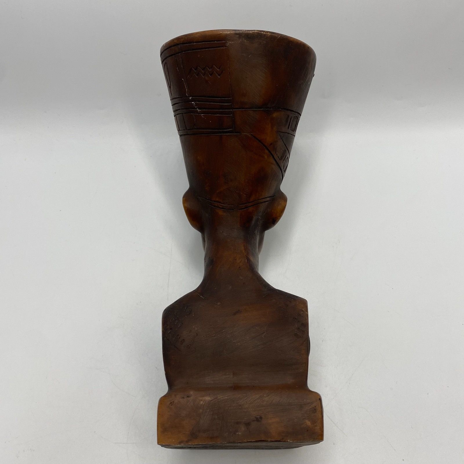 Vintage Vintage Nefertiti Bust Statue Egypt Resin Queen 25cm Size ONE SIZE - 6 Thumbnail