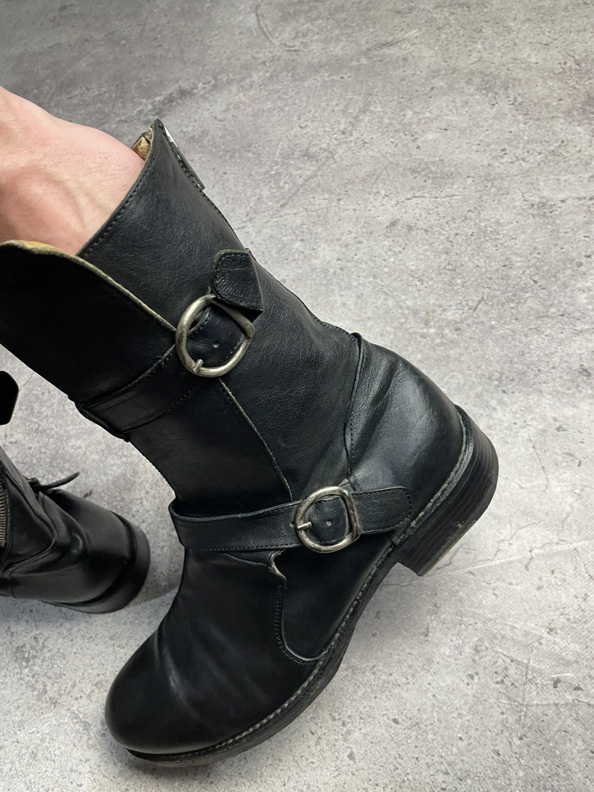 Officine Creative Rare Officine Creative Leather Zip Boots Size US 11 / EU 44 - 13 Thumbnail