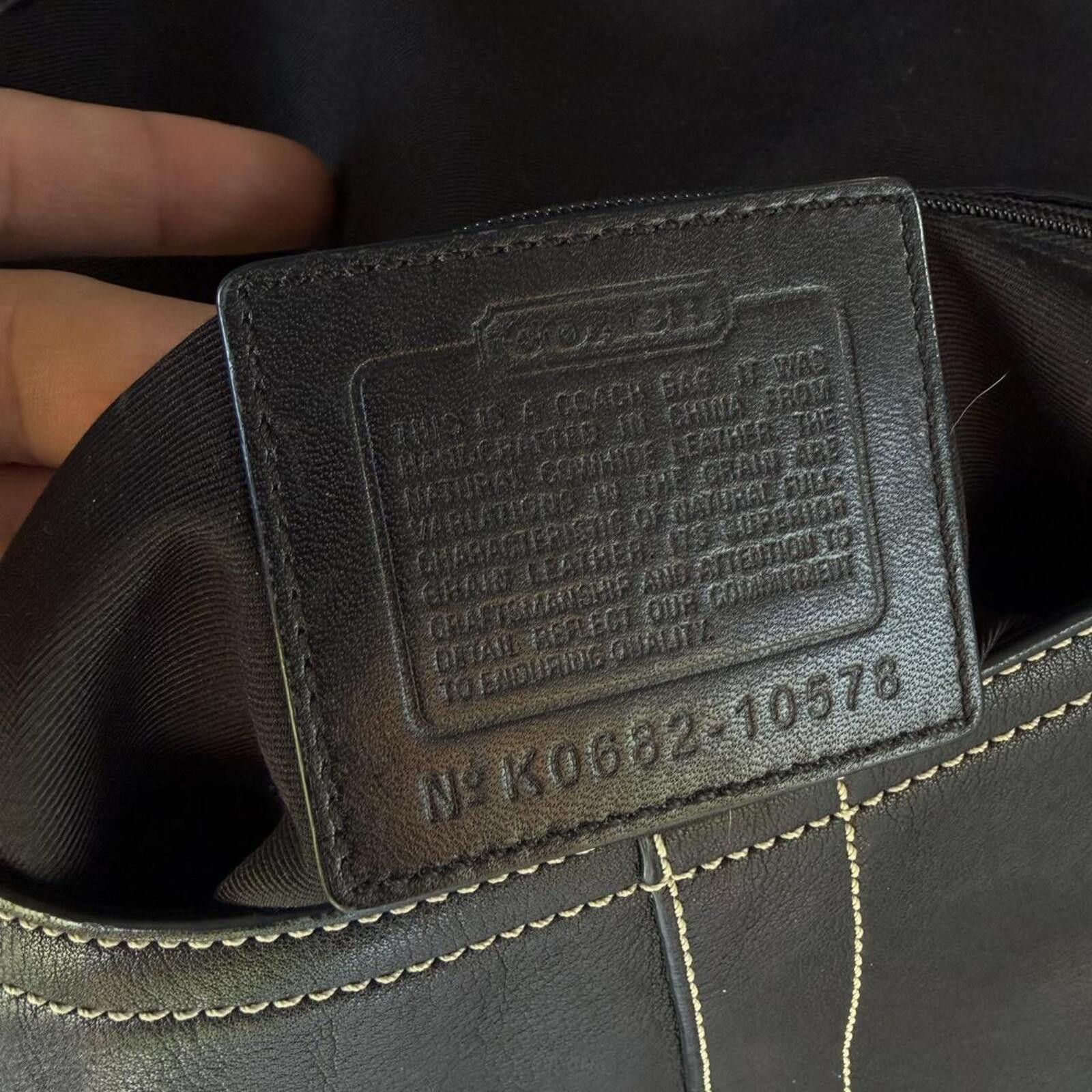 Coach Vintage Black Coach Soho Bag Size ONE SIZE - 3 Thumbnail