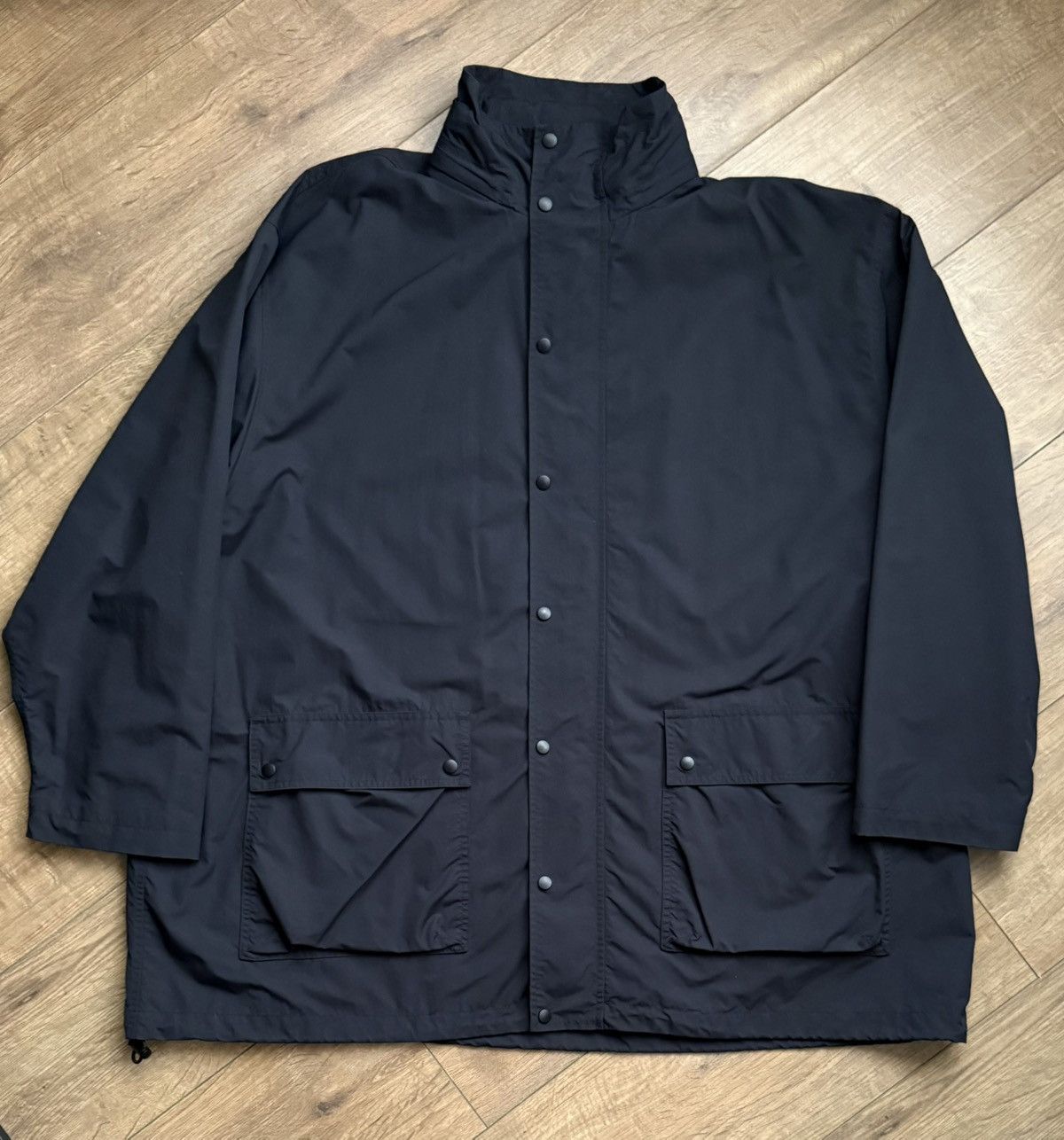 Balenciaga BALENCIAGA BACK LOGO NYLON JACKET Size XS / US 0-2 / IT 36-38 - 7 Thumbnail