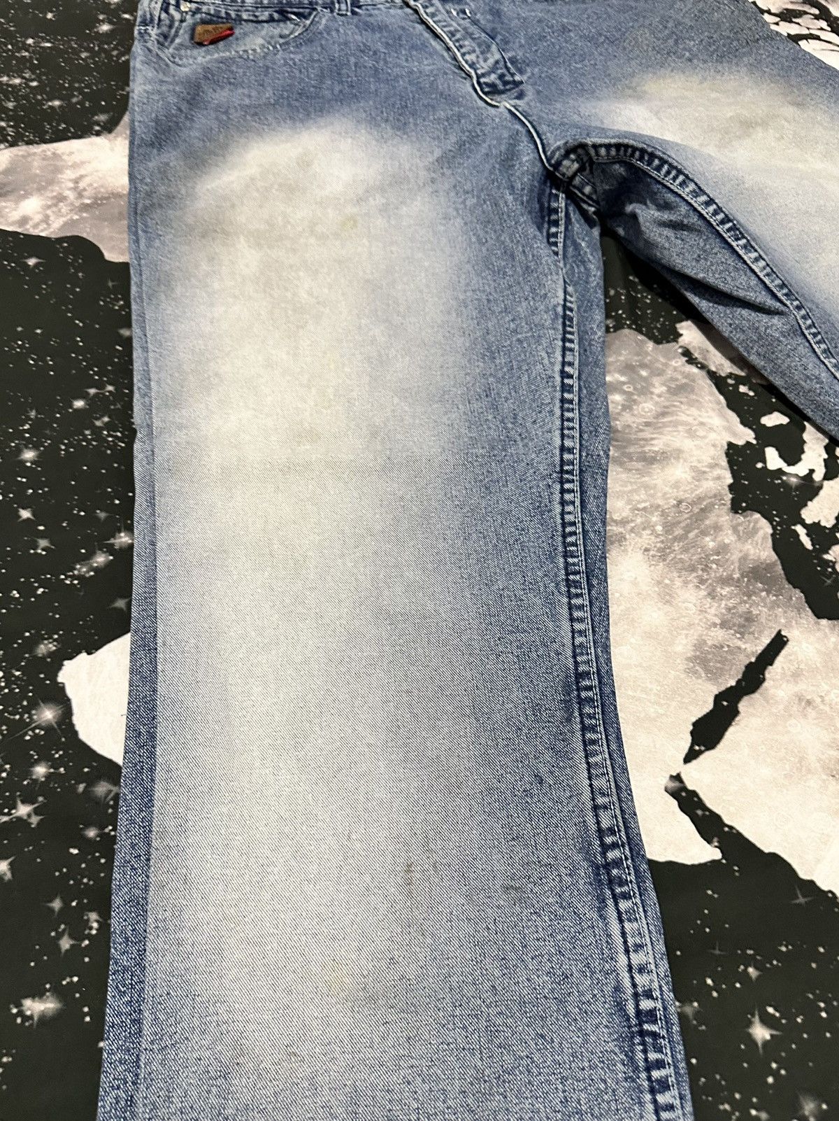Akademiks Akademiks Embroidered Script Logo Jeans Size US 34 / EU 50 - 8 Thumbnail