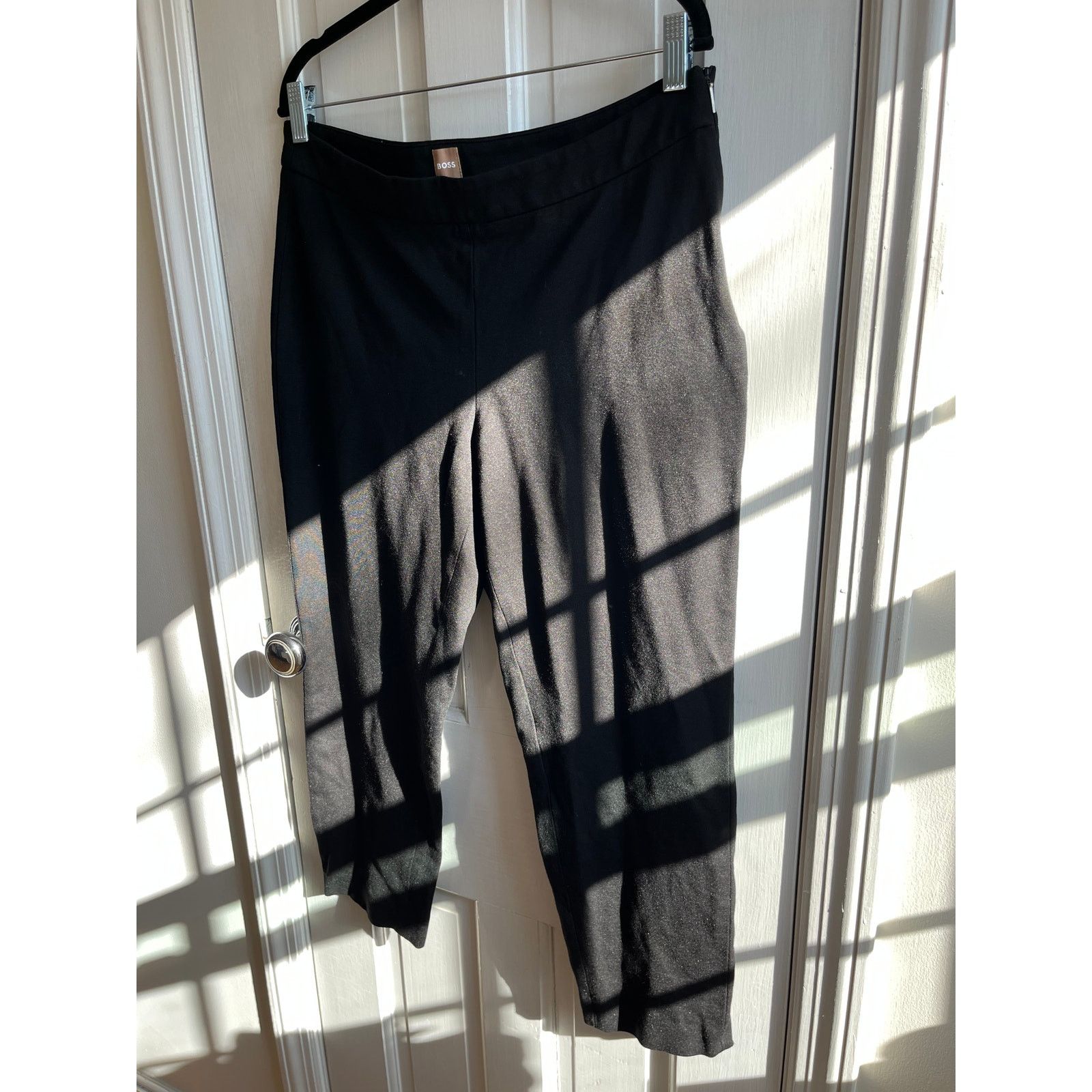 Hugo Boss BOSS Hugo Boss Women's Black Ponte Legging Pants - Size 12 Size 34" / US 12 / IT 48 - 2 Thumbnail
