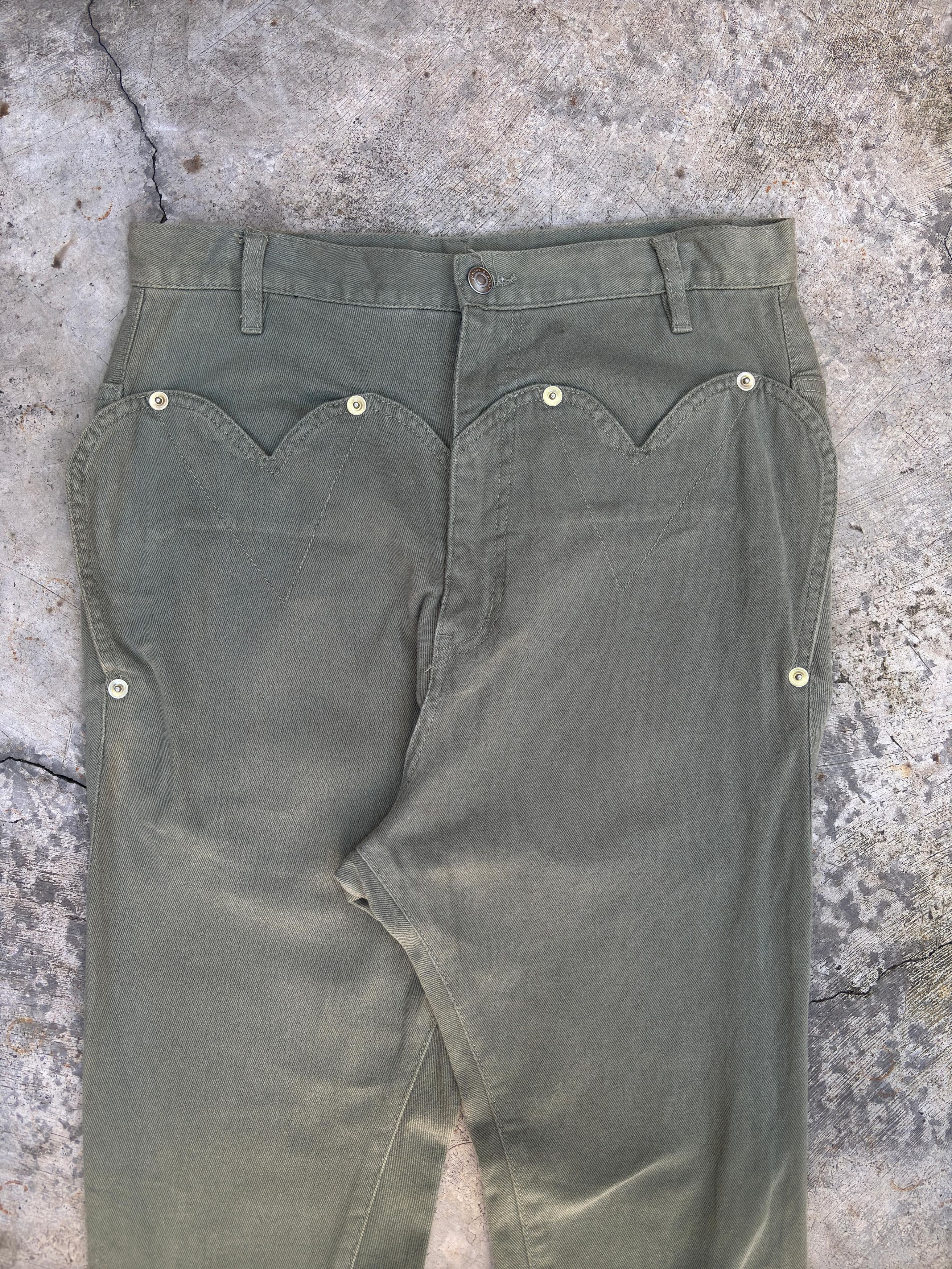 Issey Miyake × mercibeaucoup Mercibeaucoup By Issey Miyake Love Pocket Jeans Size 31" - 6 Thumbnail
