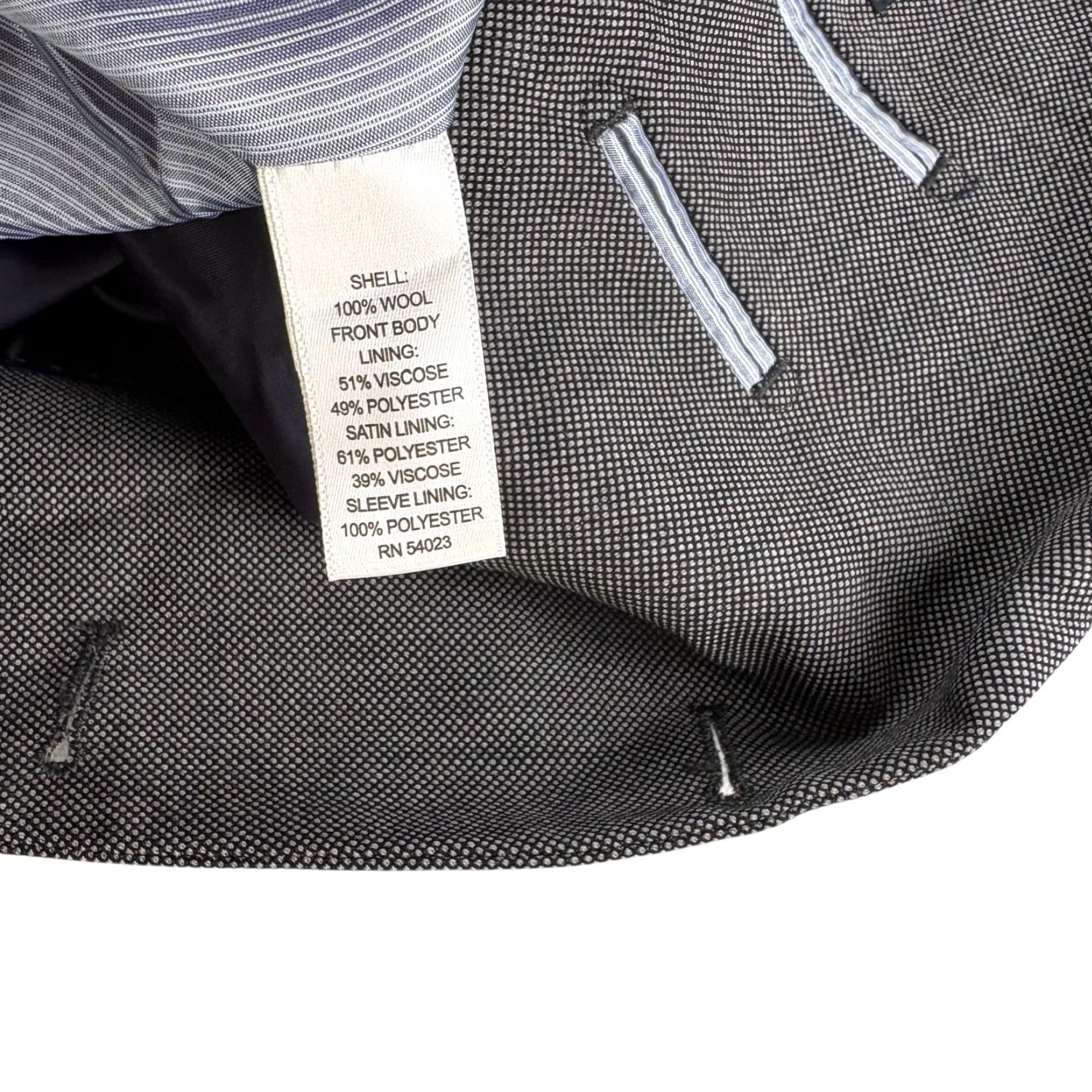 NEW Banana Republic Gray Wool Blazer Jacket 42R Regular Classic Mens