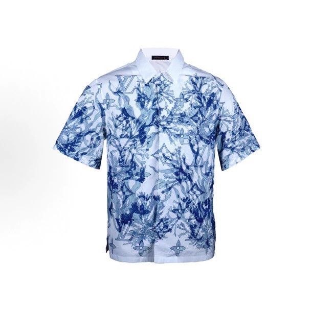 Louis Vuitton louis vuitton Full print seaweed shirt Size US L / EU 52-54 / 3 - 1 Thumbnail