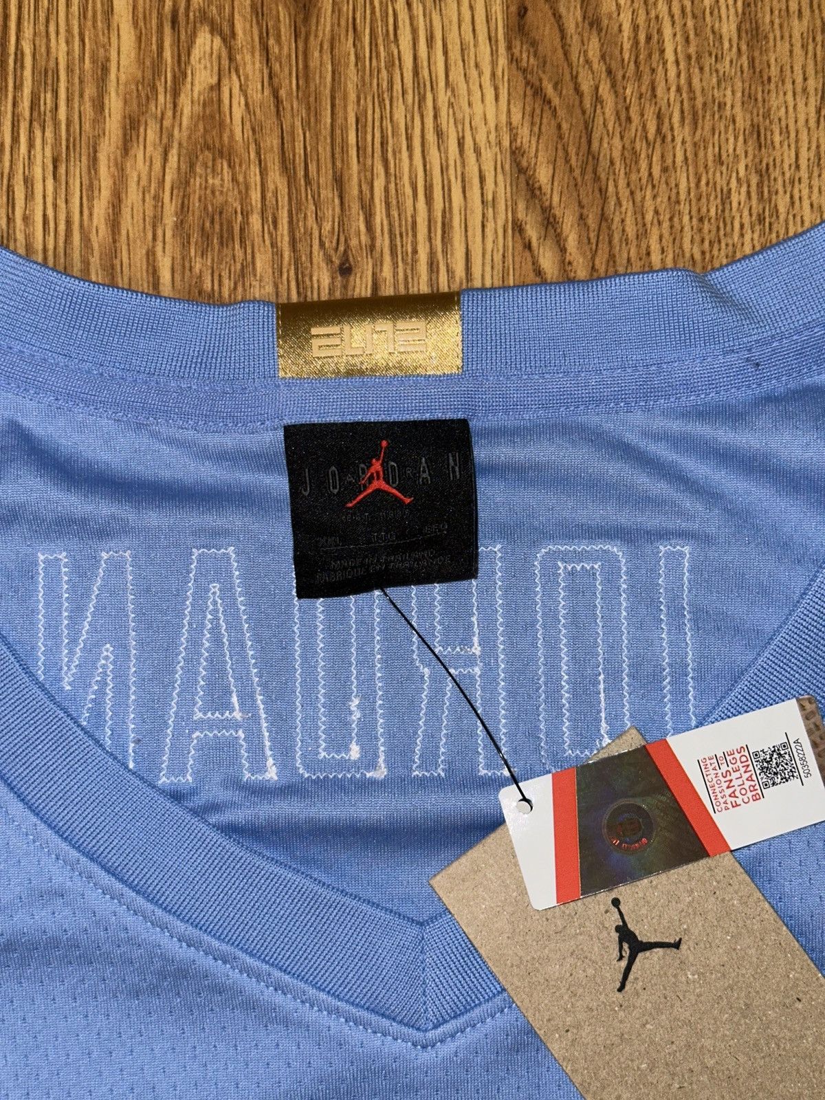 Jordan Brand Nike UNC North Carolina Jordan Tar Heels Limited Jersey 2XL Size US XXL / EU 58 / 5 - 3 Thumbnail