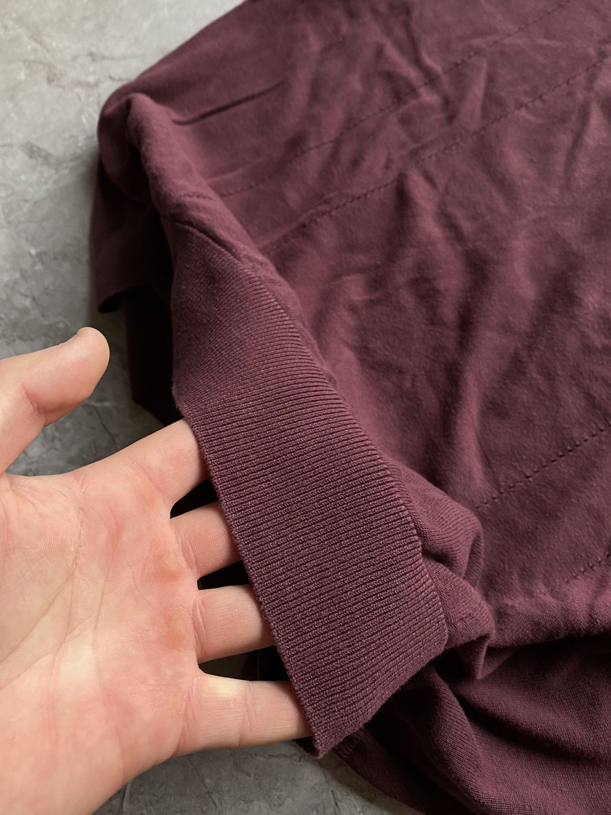 Fred Perry Fred Perry x Miles Kane Burgundy Knit Polo Shirt Size XL Size US XL / EU 56 / 4 - 7 Thumbnail