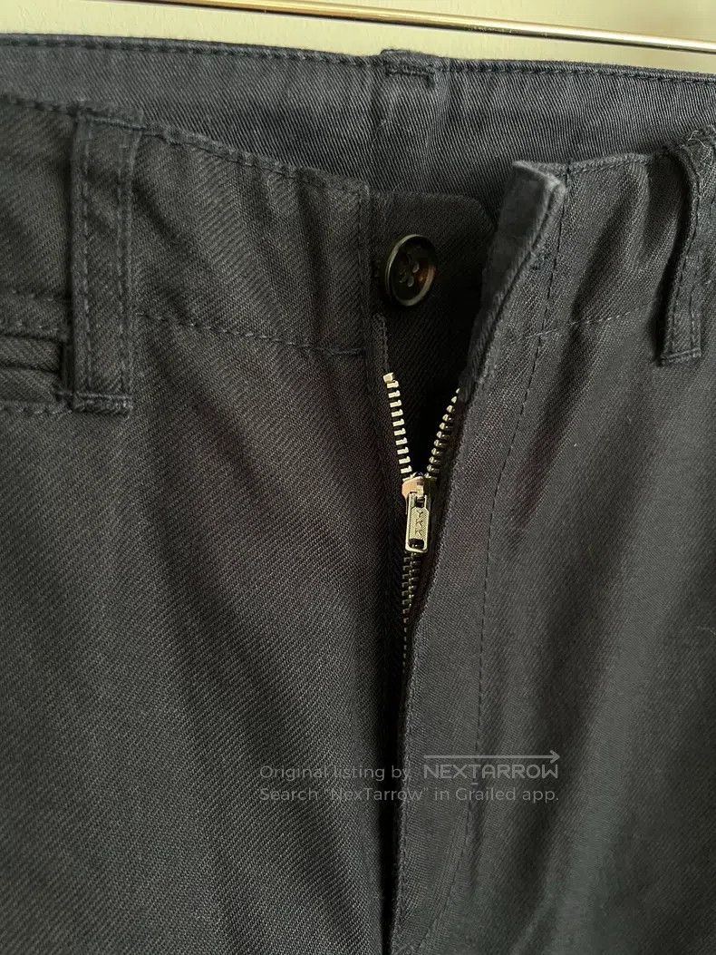 Comme des Garcons Comme des Garcons size M Navy straight-leg pants Size US 27 - 3 Thumbnail