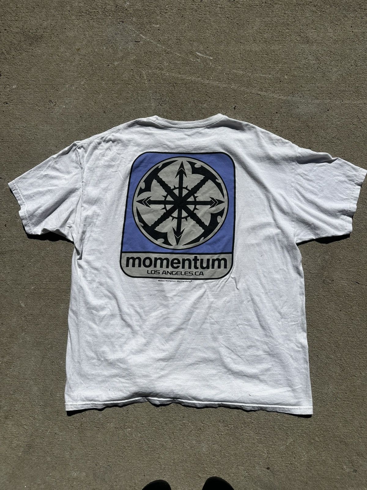Other Momentum logo tee. Los Angeles hardcore Size US XXL / EU 58 / 5 - 2 Thumbnail