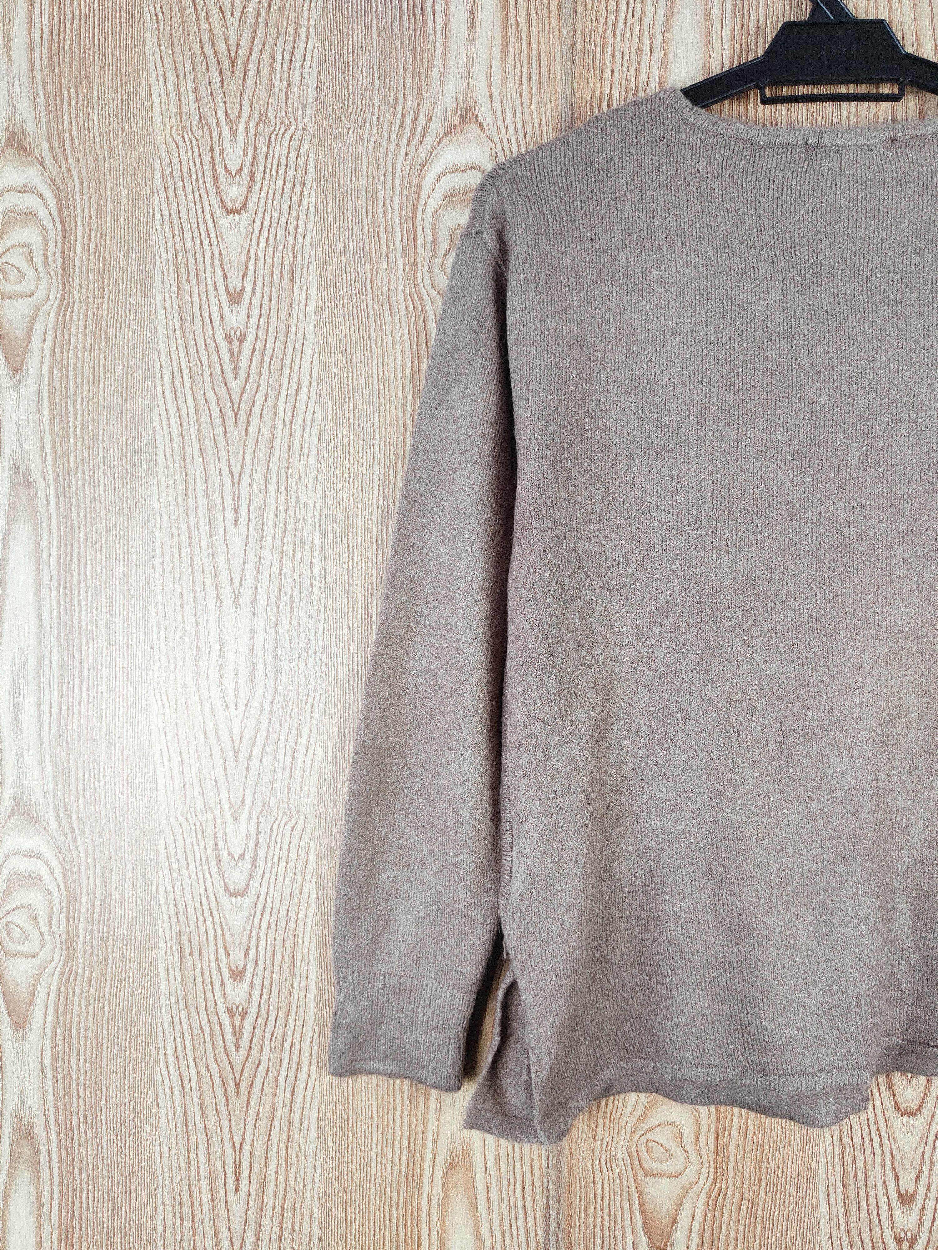Homespun Knitwear × Japanese Brand × Vintage Natural Beauty Basic Brown Knitwear Sweatshirts #W363 Size M / US 6-8 / IT 42-44 - 9 Thumbnail