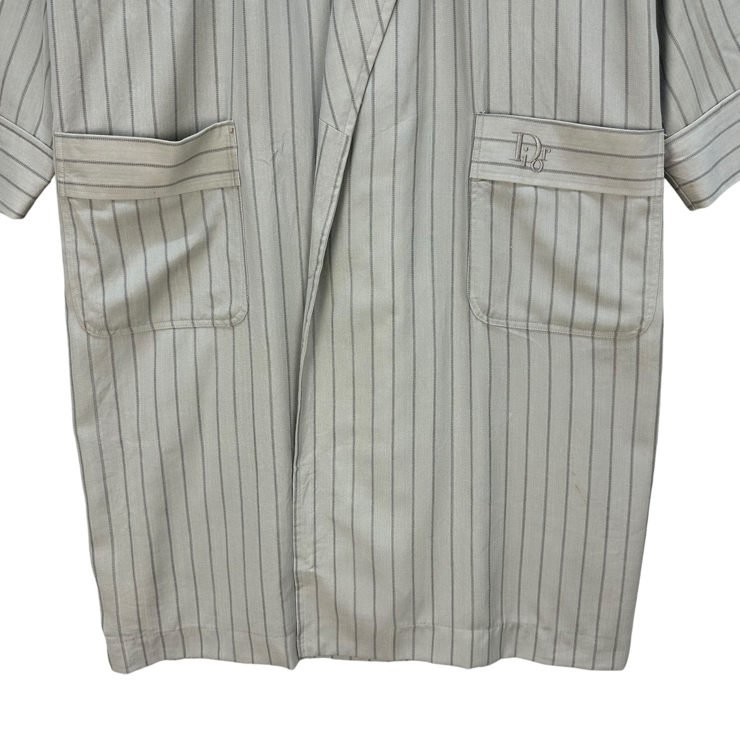 Christian Dior Monsieur Vintage 90’s CHRISTIAN DIOR MONSIEUR Striped Robes #125-1480 Size US L / EU 52-54 / 3 - 3 Thumbnail