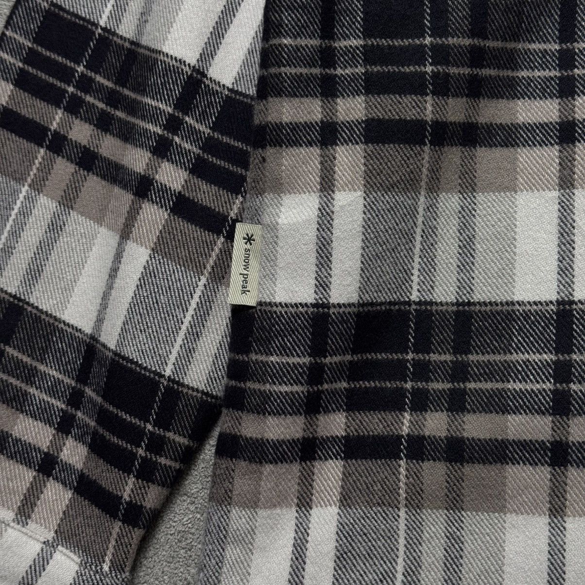 Snow Peak Snow Peak Oversized Flannel Plaid Shirt Size S / US 4 / IT 40 - 4 Thumbnail