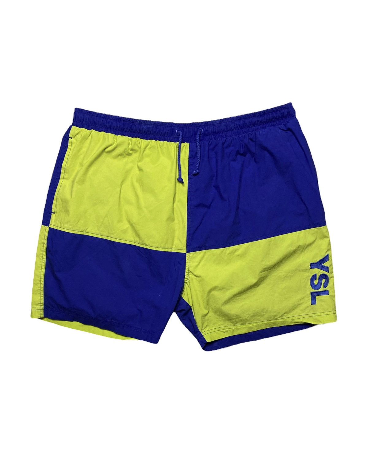 Saint Laurent Paris Vintage Saint Laurent Jeans YSL Swim Shorts Size US 34 / EU 50 - 1 Thumbnail