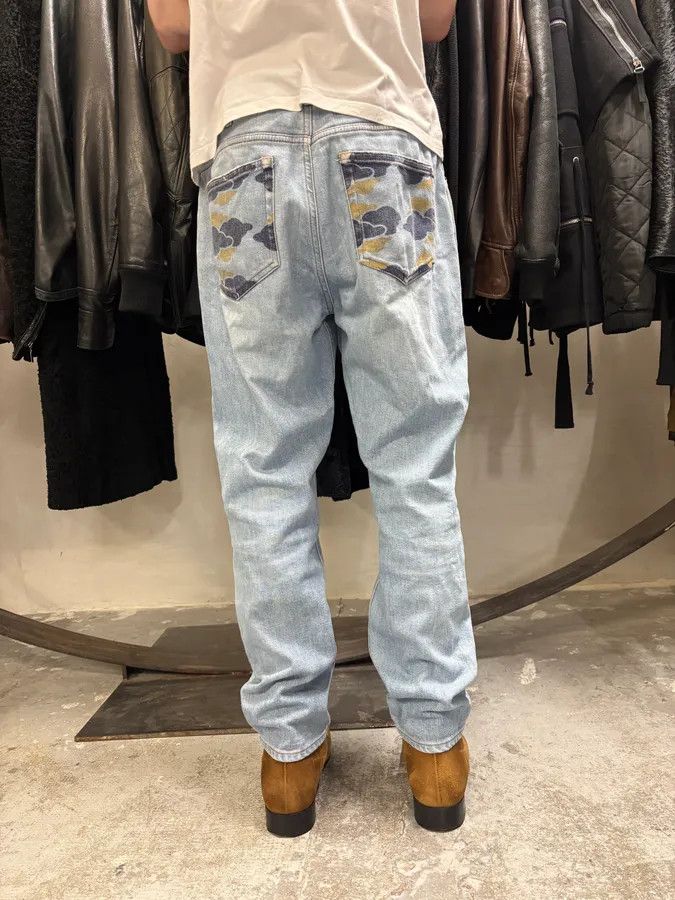 Acne Studios × Vintage Acne Studios Blue Denim Camouflage Jeans Size US 31 - 5 Thumbnail