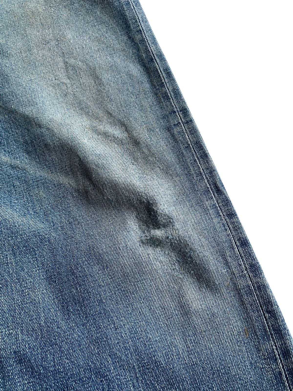 Japanese Brand × Kapital × Vintage SPELLBOUND DOMINGO SELVEDGE BUTTON FLY DISTRESSED DENIM Size US 32 / EU 48 - 23 Thumbnail