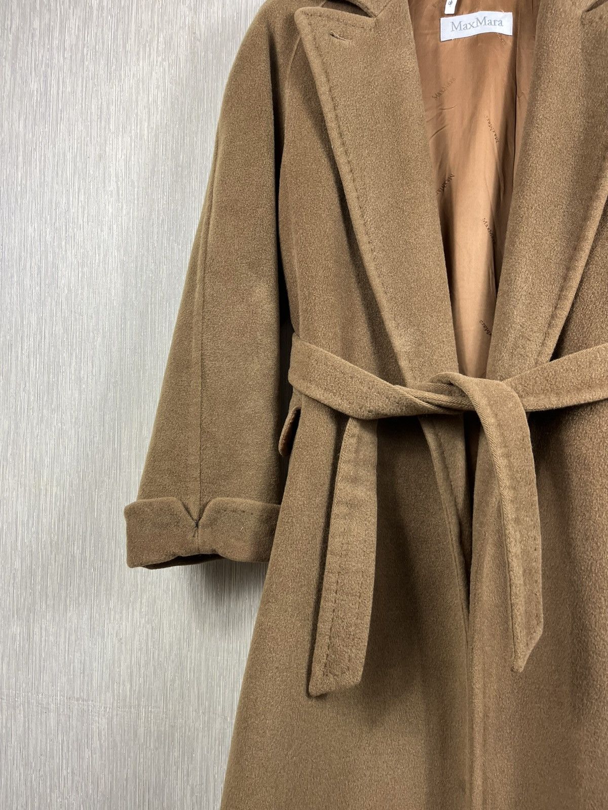 Max Mara Max Mara wool cashmere long coat luxury teddy bear old money Size M / US 6-8 / IT 42-44 - 4 Thumbnail