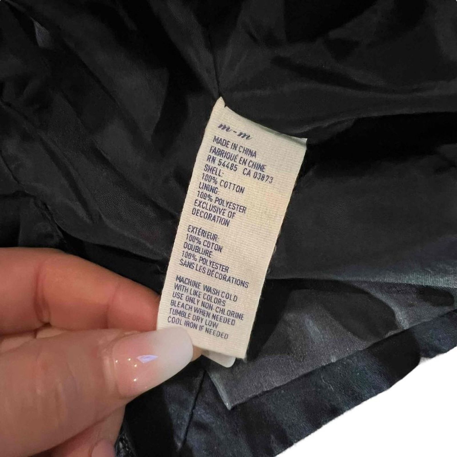 American Eagle Outfitters American Eagle Blazer Women Medium Black Single Button Lined Size M / US 6-8 / IT 42-44 - 4 Thumbnail