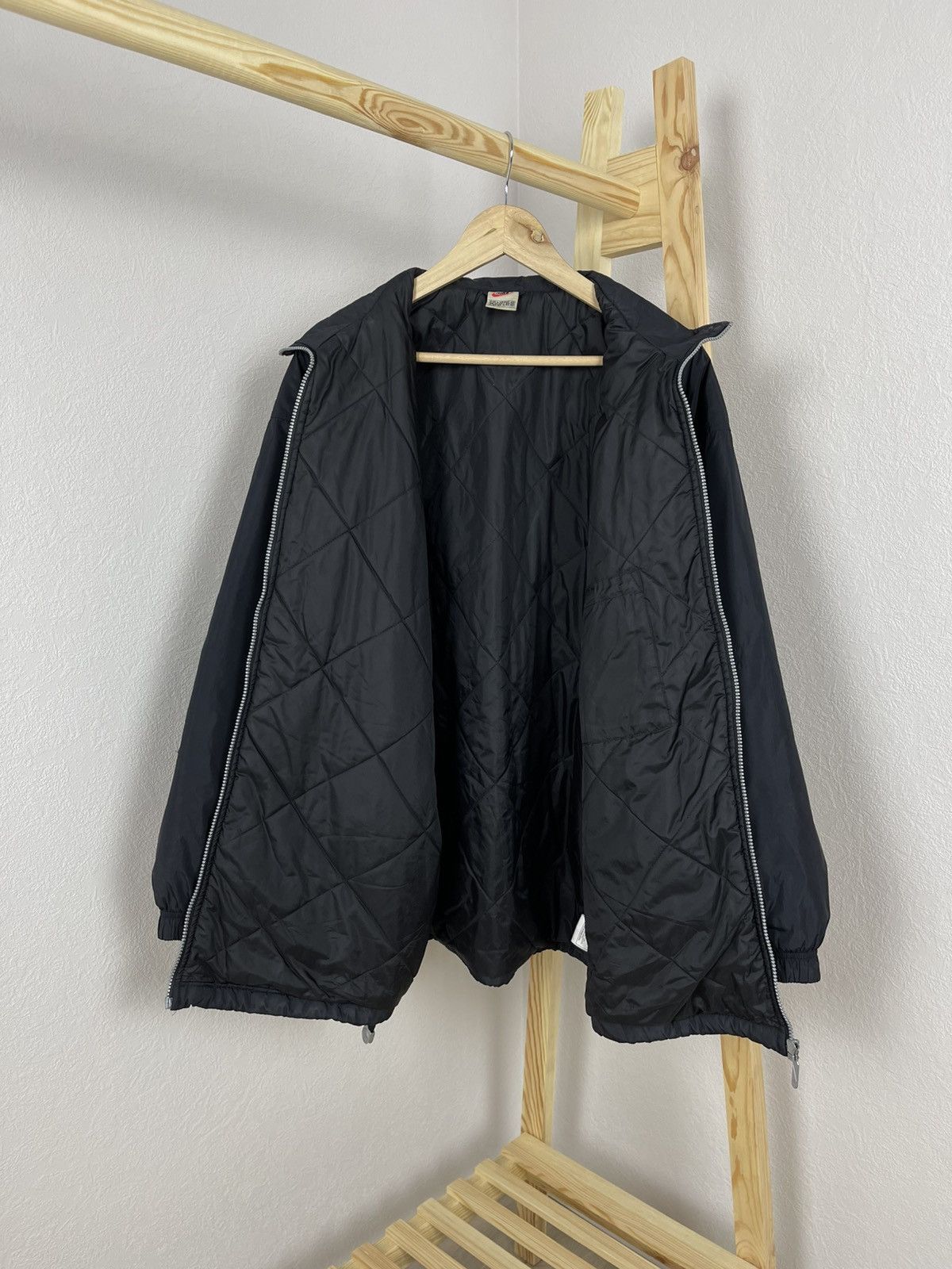 Nike × Vintage Vintage Y2k Nike Big Swoosh Jacket Size US L / EU 52-54 / 3 - 4 Thumbnail