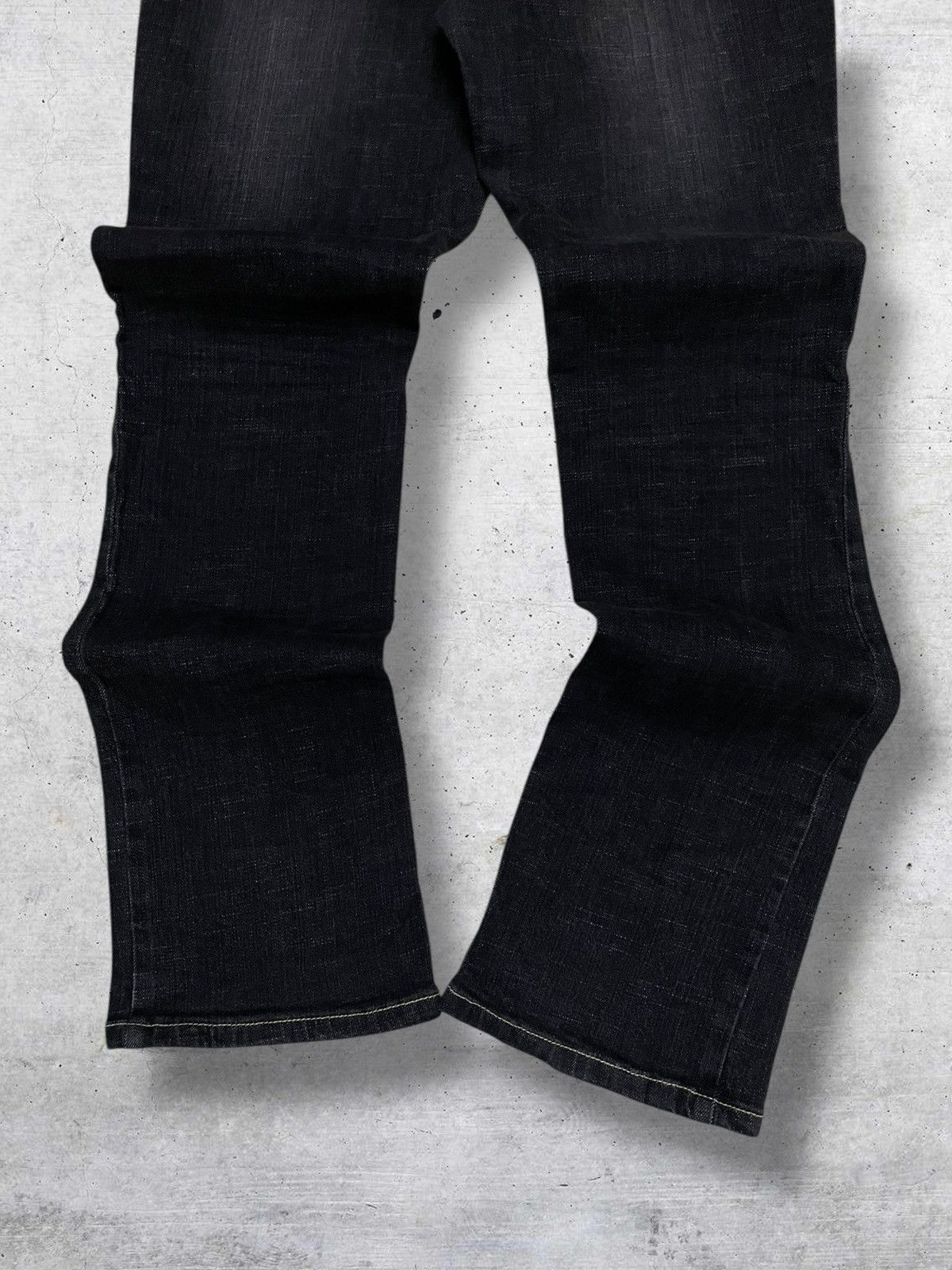 Japanese Brand VINTAGE CAROUGE JAPAN DESIGNER 90S OG FLARED RUNWAY DENIM Size US 32 / EU 48 - 12 Thumbnail