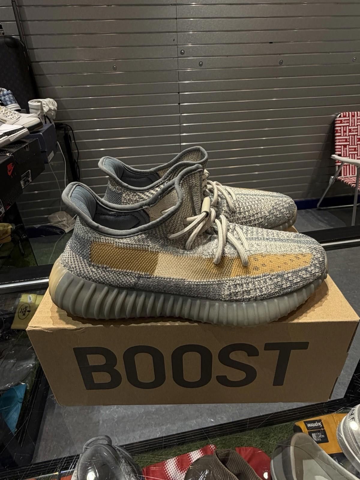 Adidas Size 8.5 - adidas Yeezy Boost 350 V2 Low Israfil (FZ5421) Size US 8.5 / EU 41-42 - 1 Thumbnail