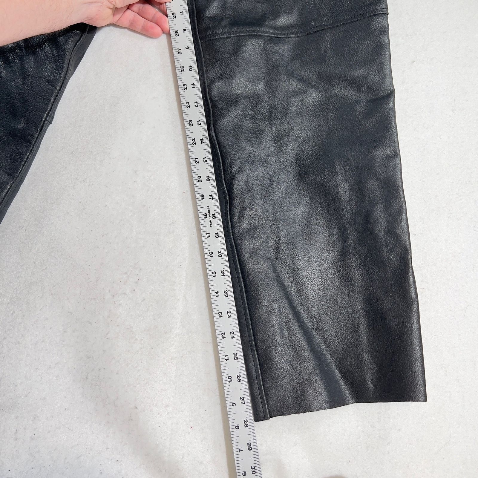 Other Hot Leathers Chaps XL Lined Button Cuffs Full Zip Legs Size US 38 / EU 54 - 9 Thumbnail