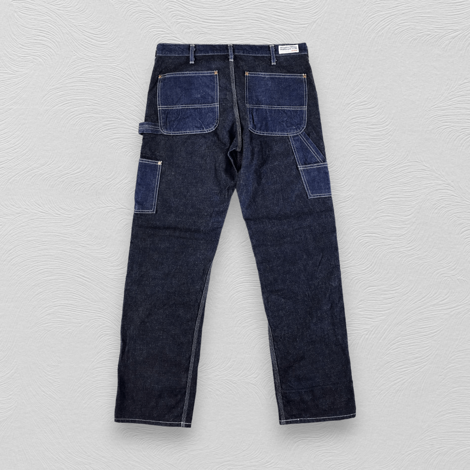 Japanese Brand Japanese Brand Denim Matsuya Double Knee Jeans KJ2079 Size US 34 / EU 50 - 2 Thumbnail
