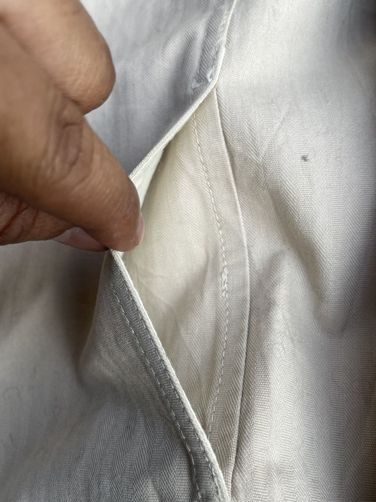 Designer × Issey Miyake × Japanese Brand Ined Homme Herringbong Twill Jacket Size M / US 6-8 / IT 42-44 - 10 Thumbnail