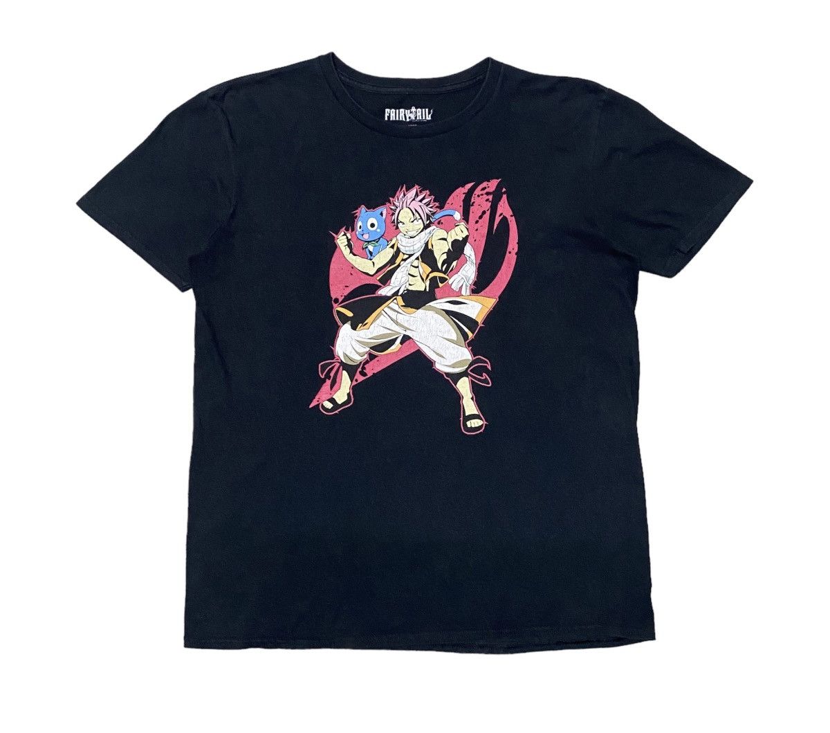 Anime × Cartoon Network 🔥RARE🔥 FAIRY TAIL NATSU DRAGNEEL ANIME T SHIRT Size US L / EU 52-54 / 3 - 1 Thumbnail