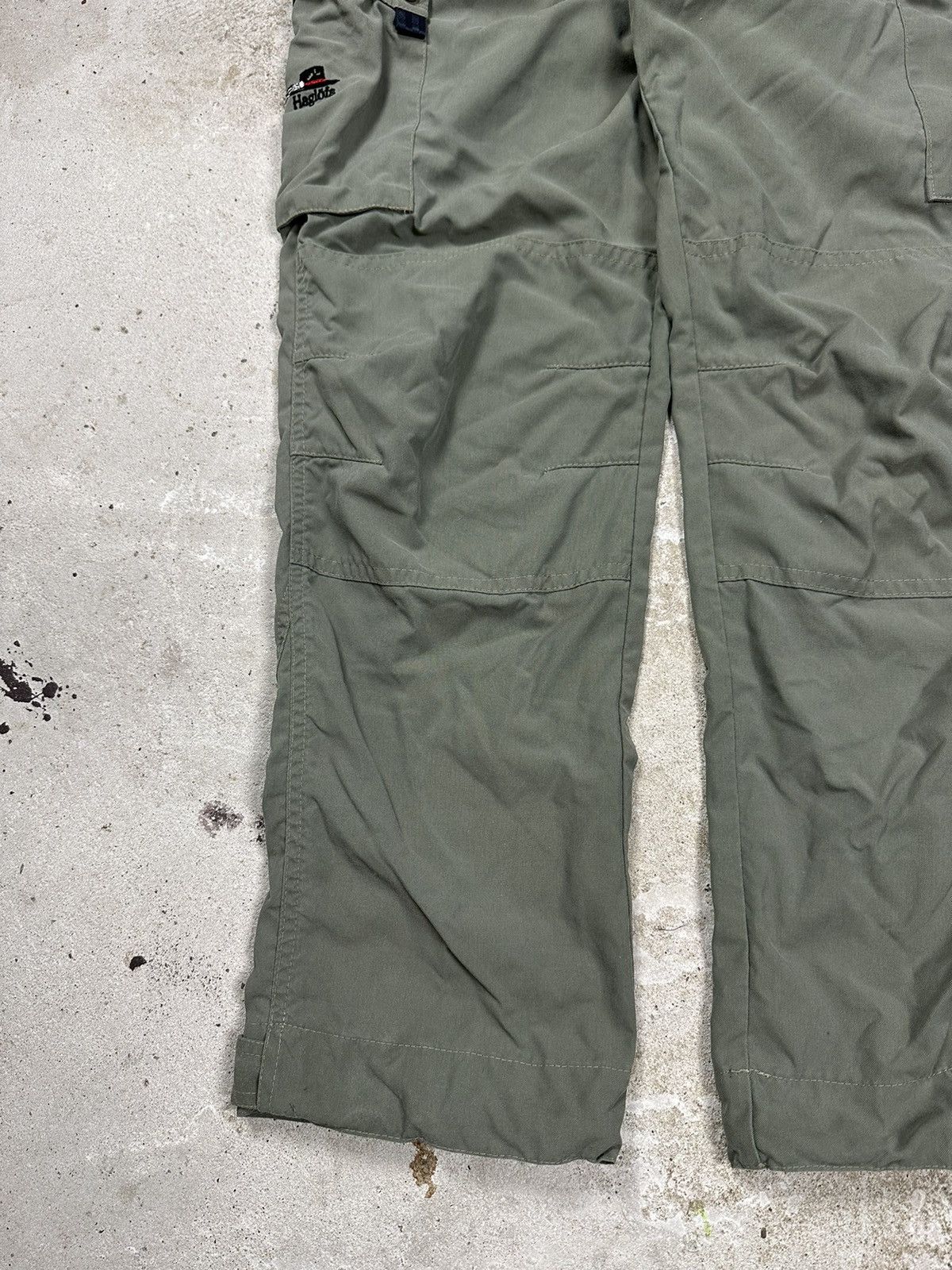 Haglofs × Vintage ‼️ Vintage 90s Haglofs Cargo Khaki Outdoor Hiking Pants Size US 30 / EU 46 - 4 Thumbnail