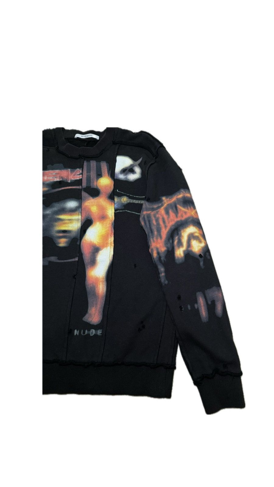 Designer × Givenchy × Vintage Givenchy Heavy Metal Sweatshirt Size US XS / EU 42 / 0 - 2 Thumbnail