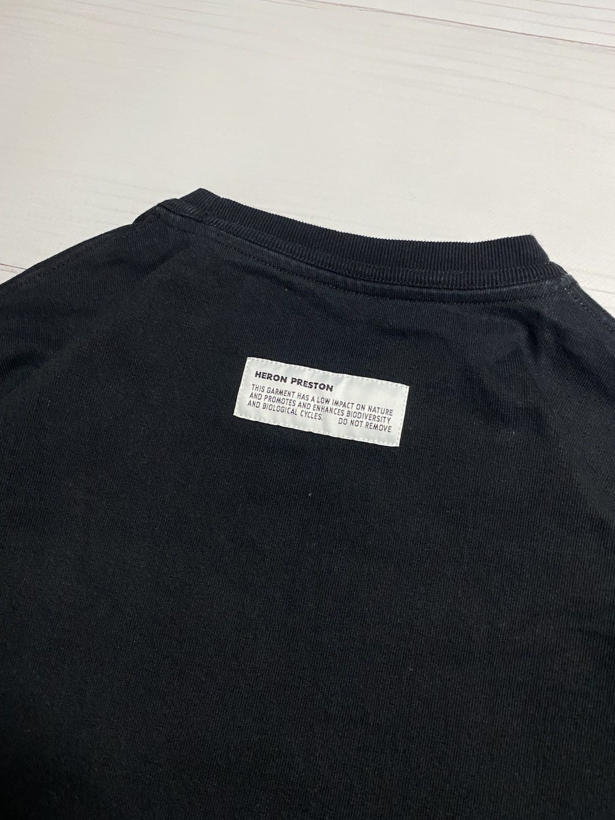 Heron Preston Heron Preston Black Captcha print longsleeve t shirt Size XS / US 0-2 / IT 36-38 - 17 Thumbnail