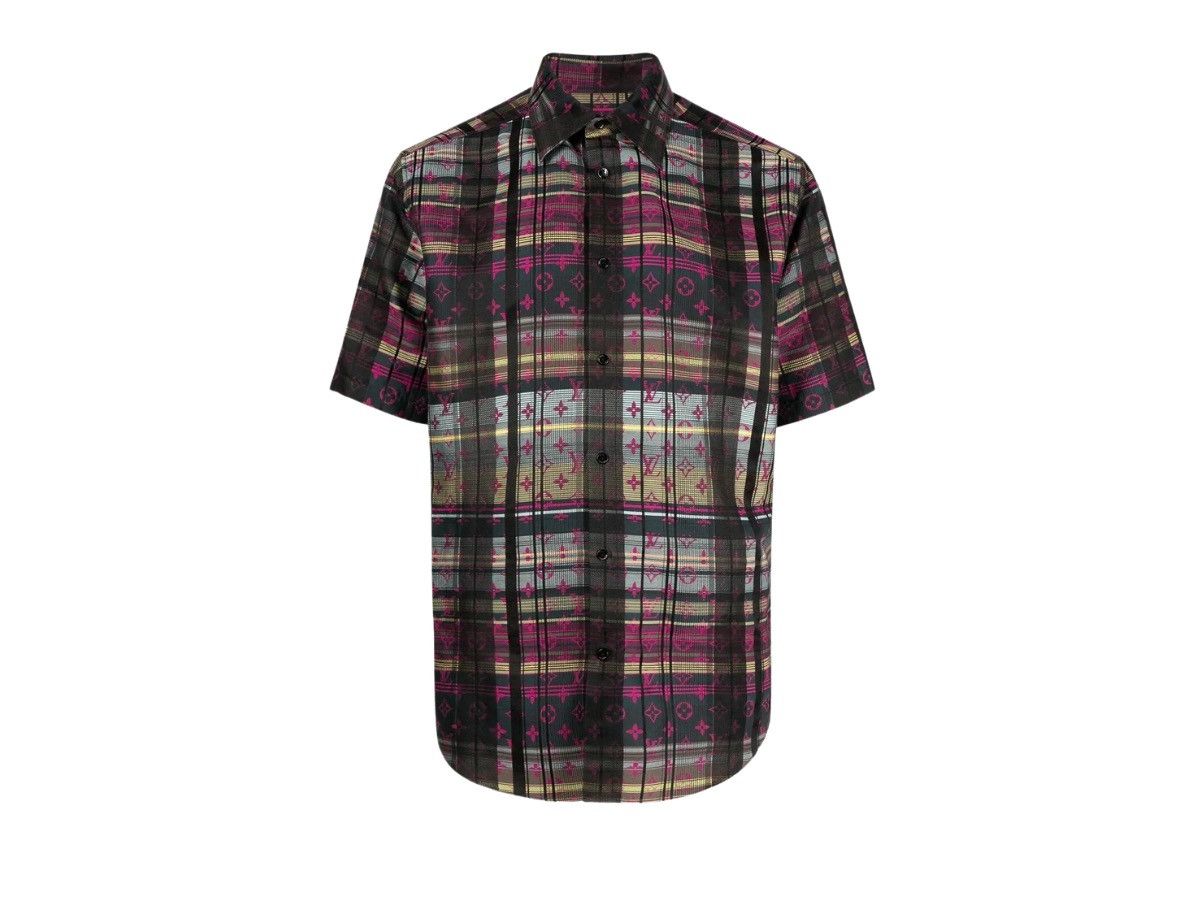 Louis Vuitton × Virgil Abloh Louis Vuitton Monogram Check Shirt Size US S / EU 44-46 / 1 - 6 Thumbnail