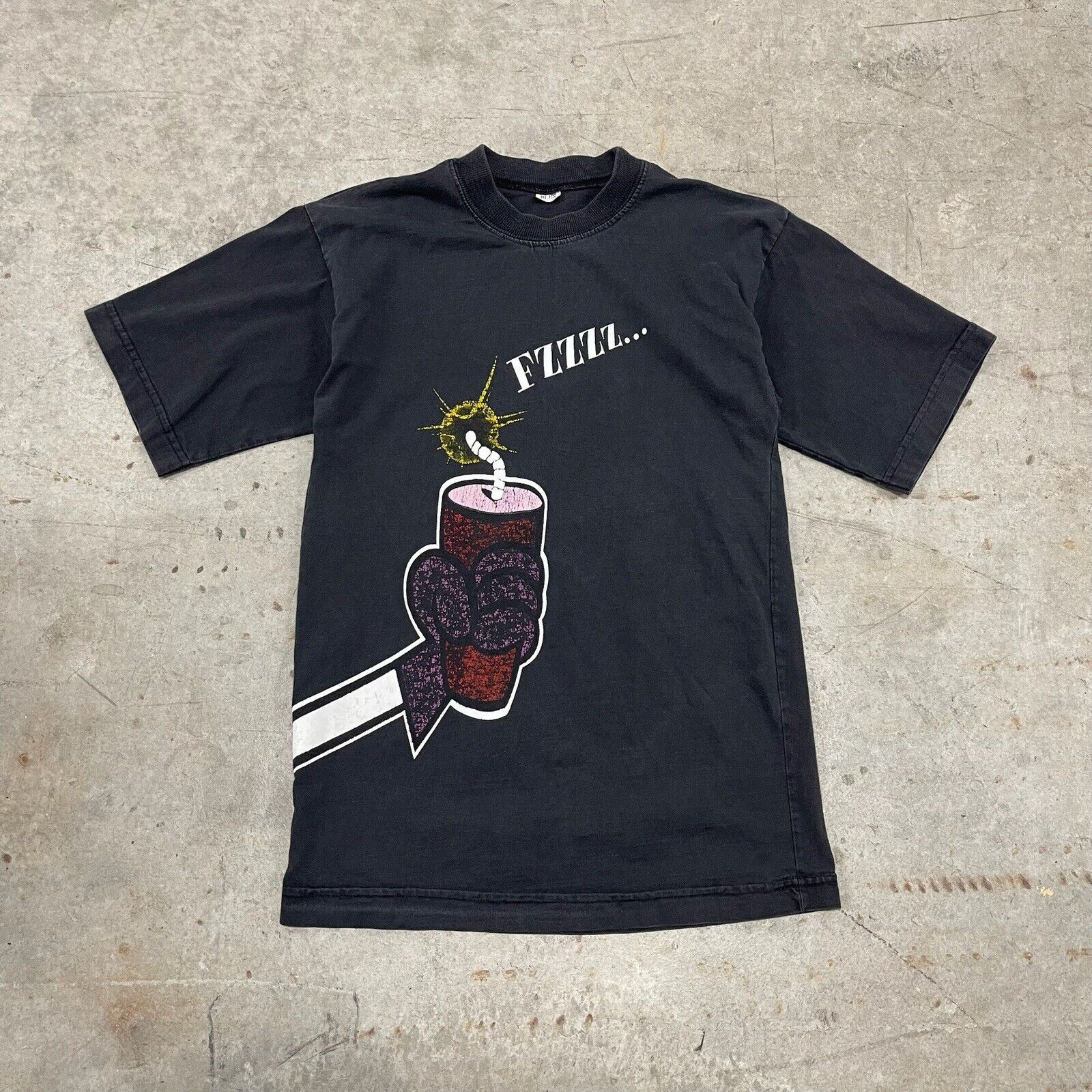Cartoon Network × Vintage 1997 Cartoon Network Cast & Crew Faded Black T Shirt Rare Size US S / EU 44-46 / 1 - 1 Thumbnail