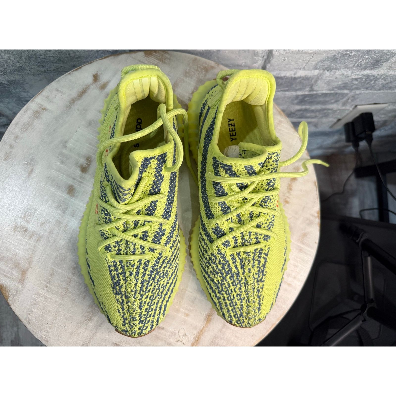 Yeezy Adidas Yeezy Boost 350 V2 Semi Frozen Yellow Size 7 Size US 7 / EU 40 - 2 Thumbnail